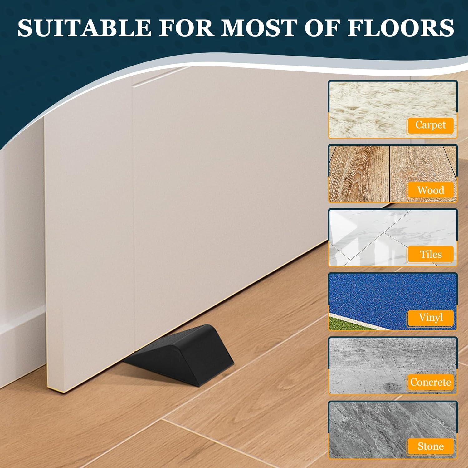 Cuñas de Goma Antideslizantes Hurdaos - Paquete de 2