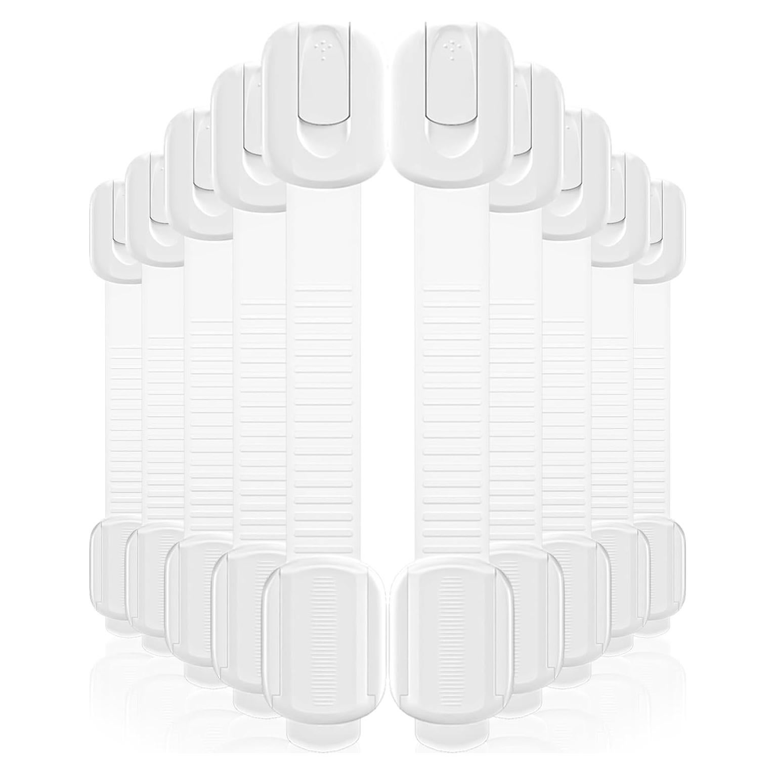 Cerraduras para Gabinetes a Prueba de Bebés 10 Unidades - Seguridad Infantil