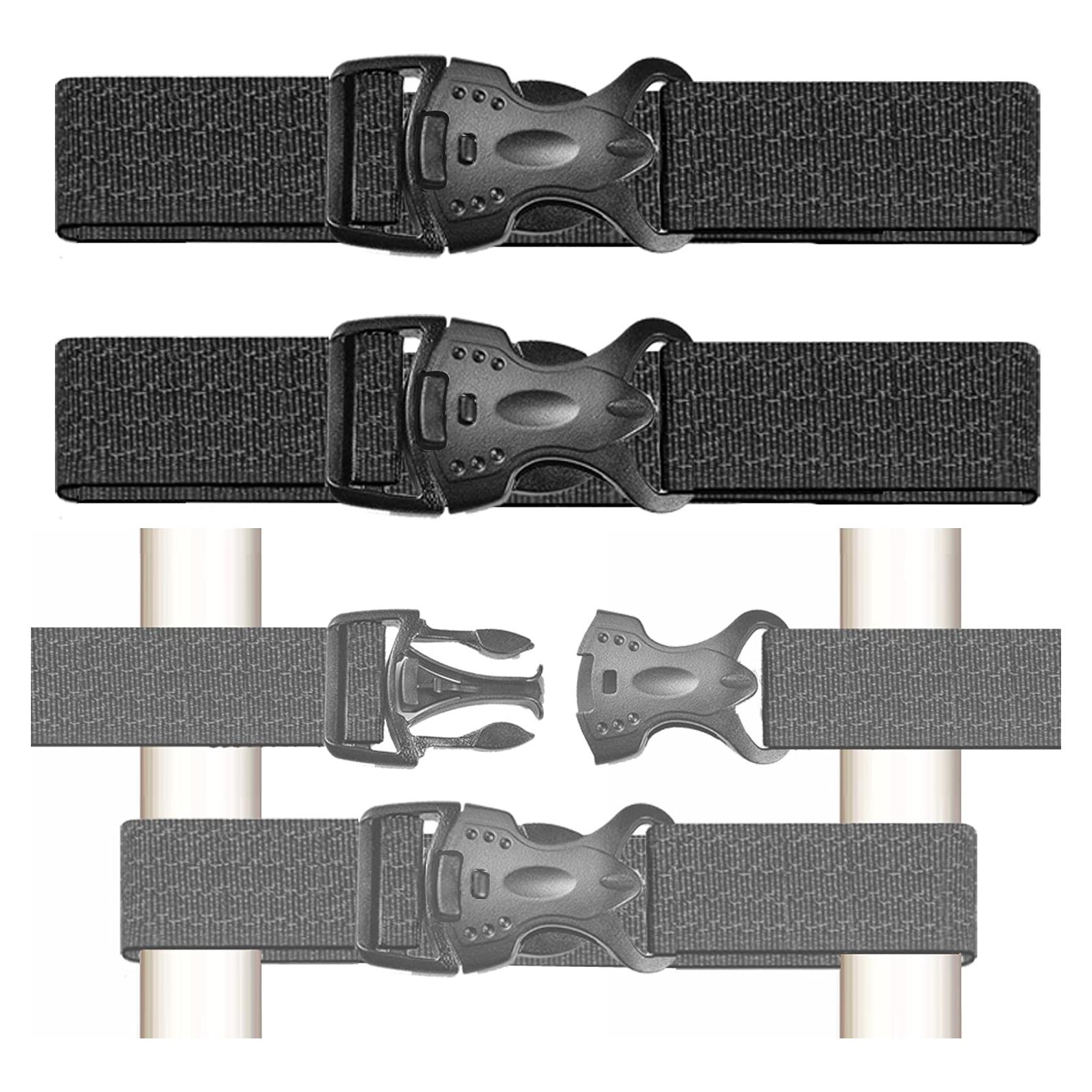 Cerraduras de Seguridad para Bebés - 2 Piezas Nylon Negro