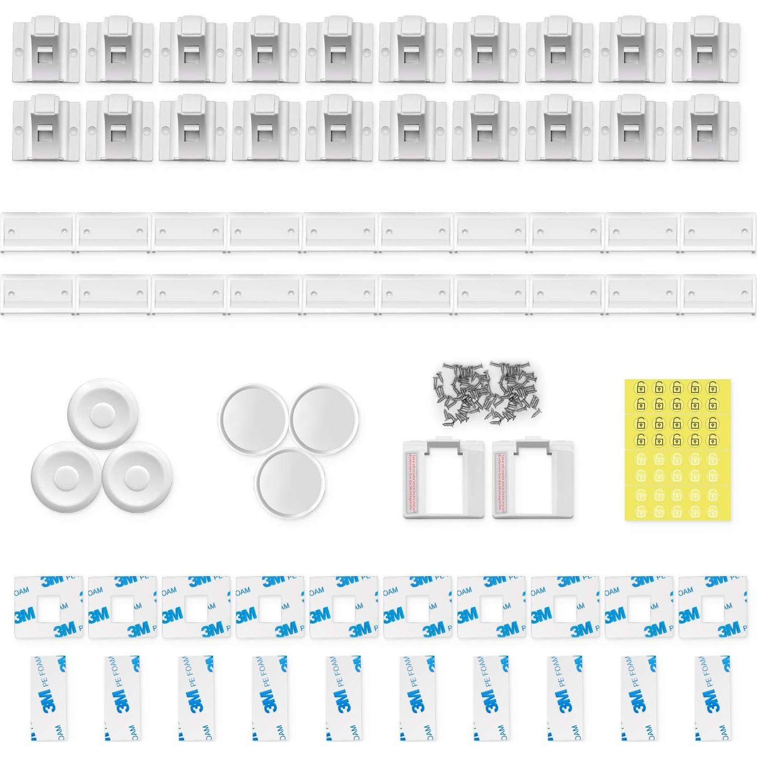 Candados Magnéticos de Seguridad Norjews - 20 Unidades y 3 Llaves