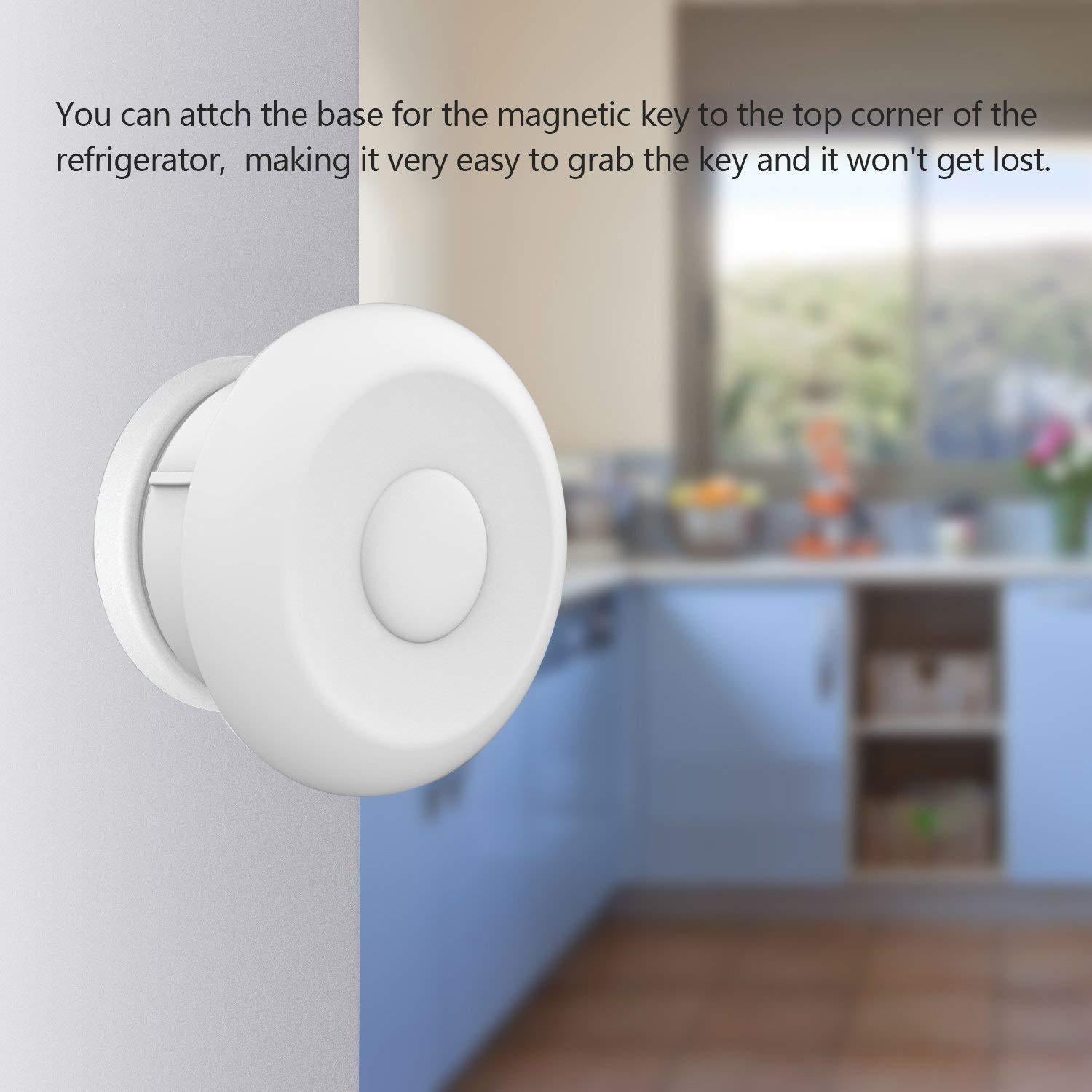 Candados Magnéticos de Seguridad Norjews - 20 Unidades y 3 Llaves