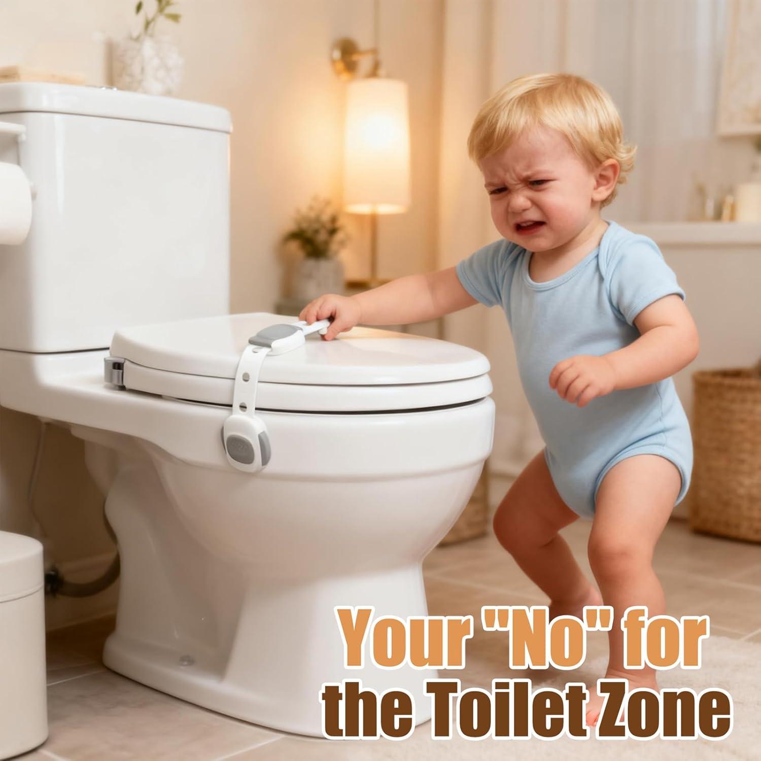 Cerradura de Inodoro a Prueba de Niños 3M - Paquete de 2