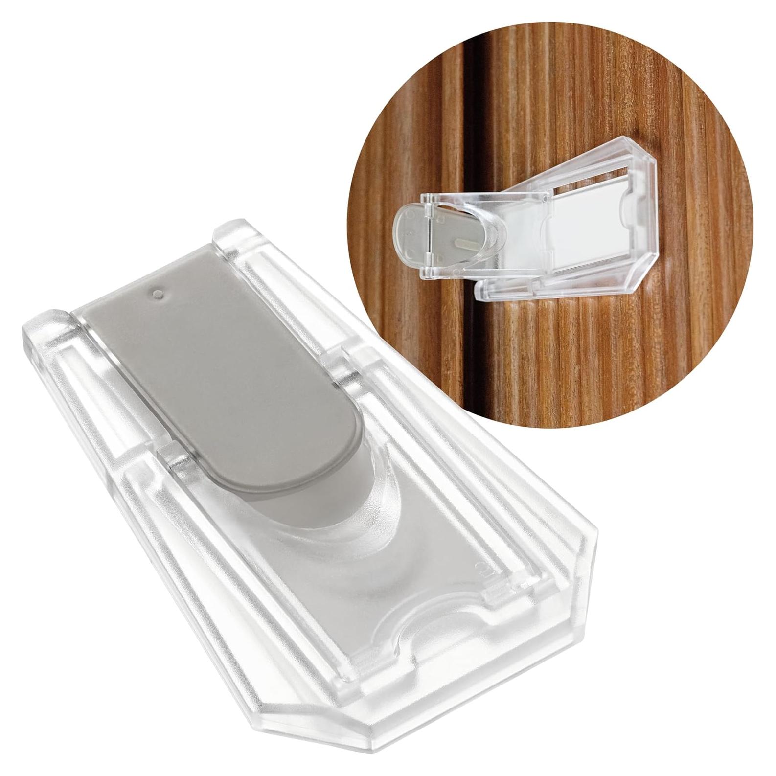 Cerraduras de Seguridad para Niños Oxlay - 2 Paquete Transparente