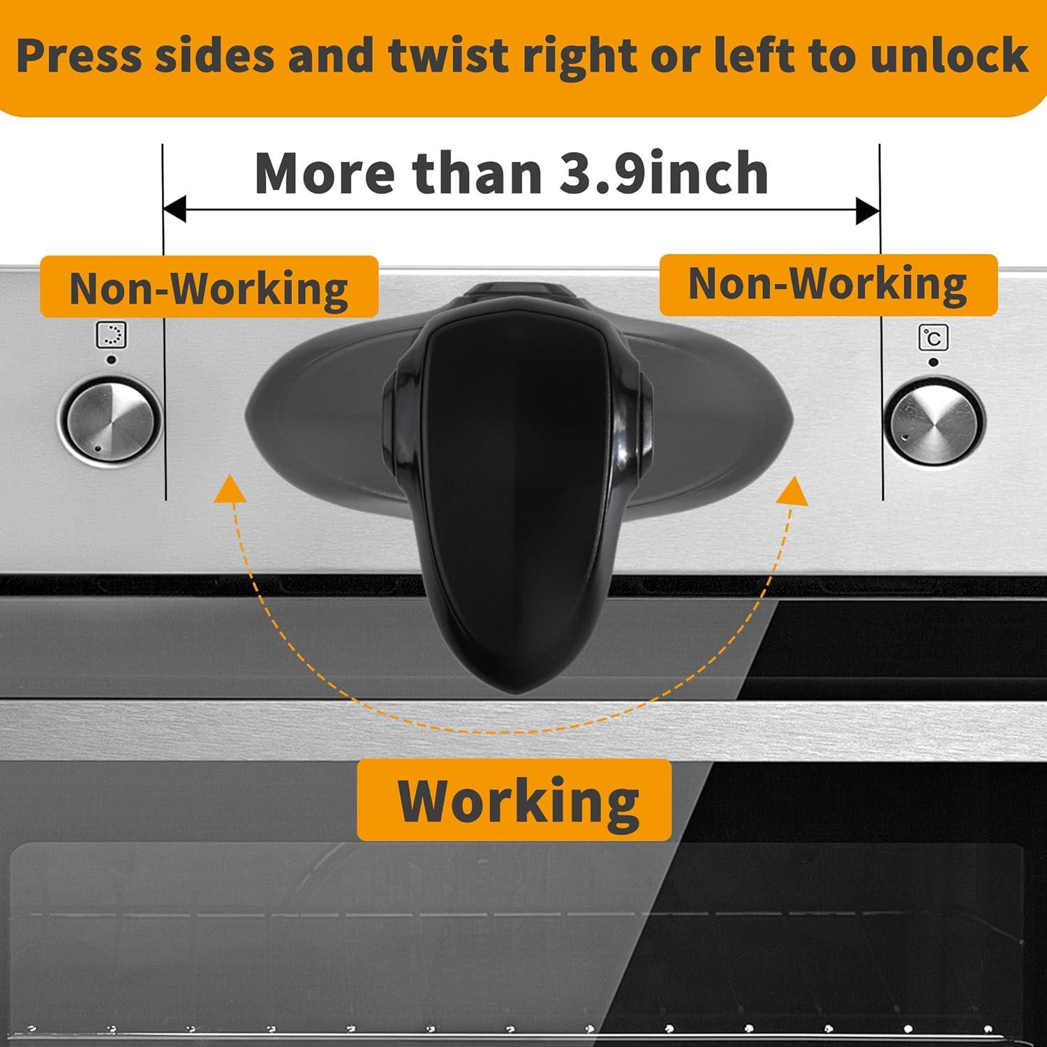 Kit de Seguridad Infantil 5+1 Cubiertas Estufa y Cerradura Horno