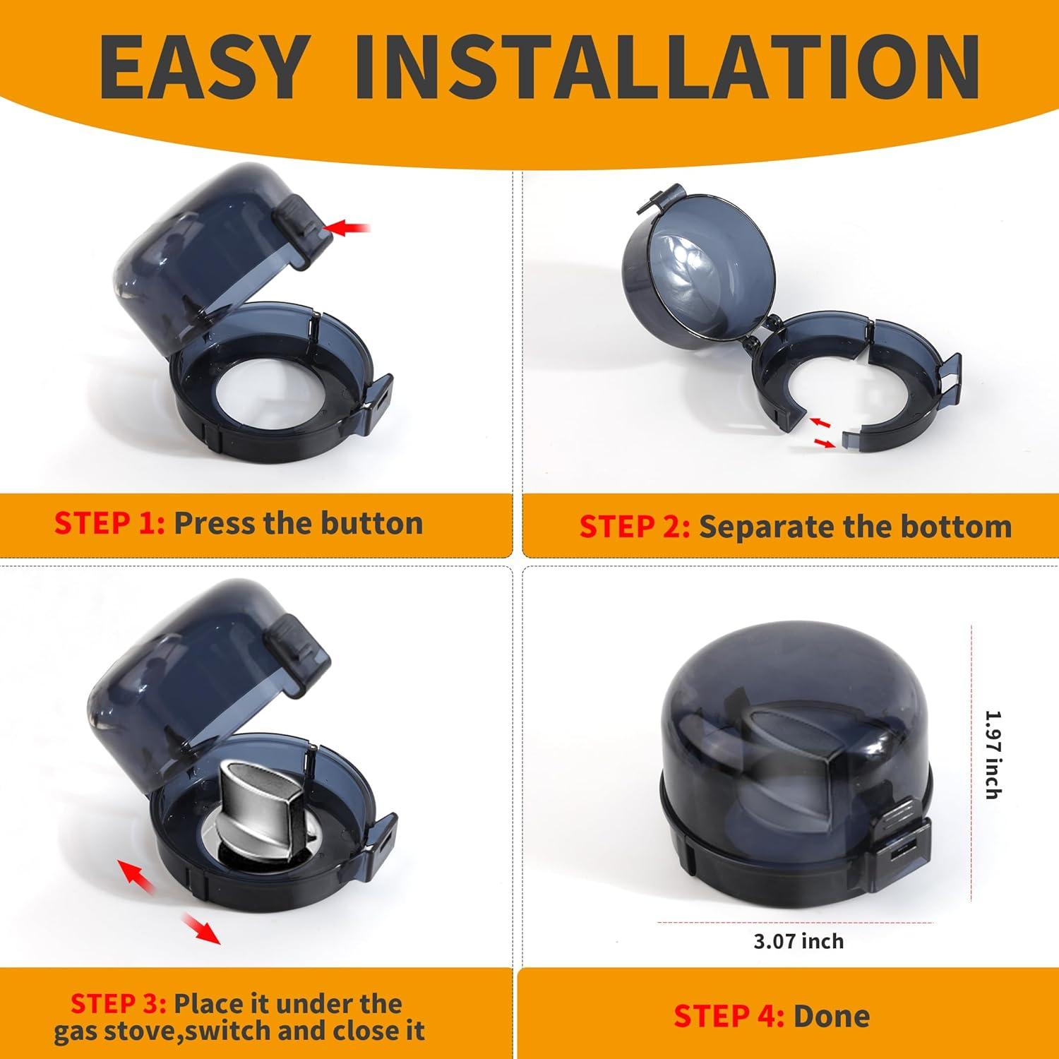 Kit de Seguridad Infantil 5+1 Cubiertas Estufa y Cerradura Horno