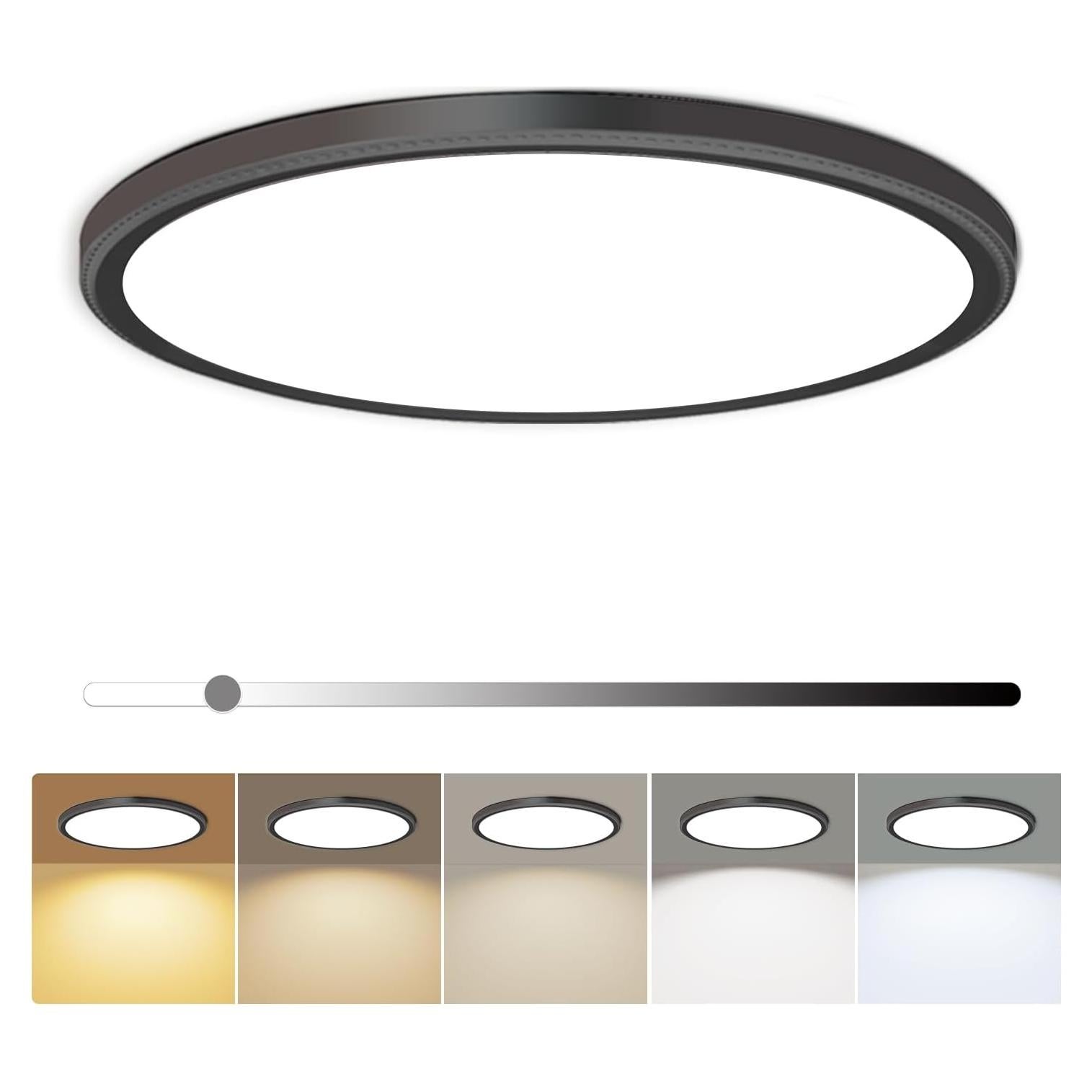 Lámpara de Techo LED Empotrada Hunhun 30 cm 28W 3200LM Regulable