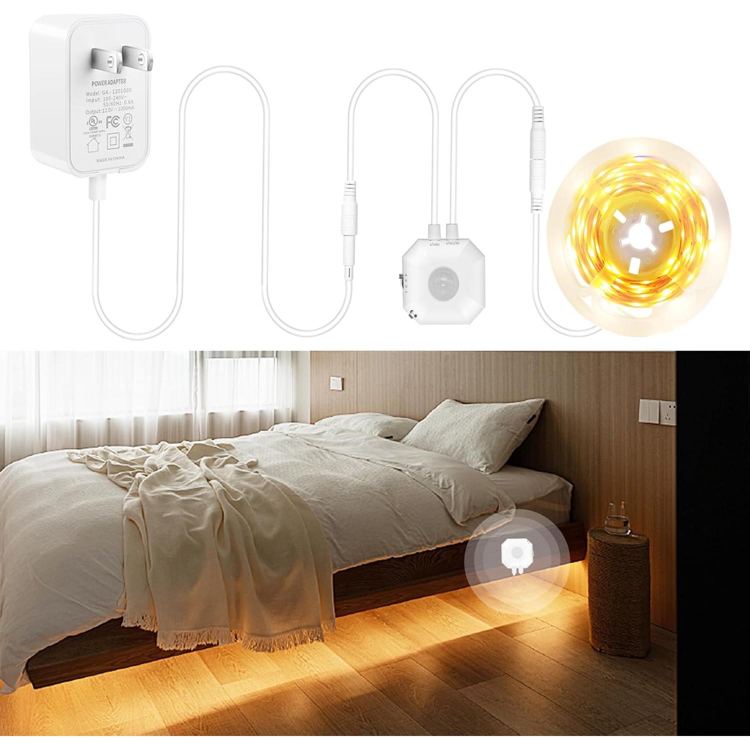 Tira de Luz LED GXILEE 3m con Sensor de Movimiento 3000K