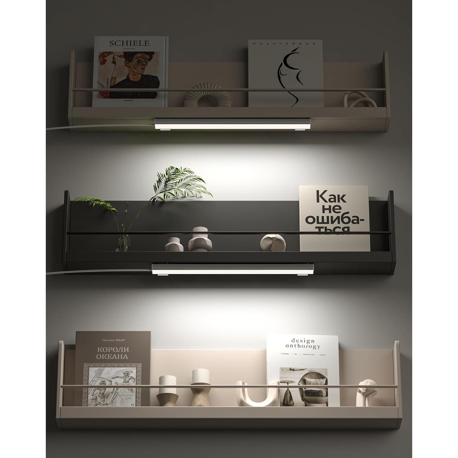 Luz LED Regulable ASOKO 30.48 cm con Sensor de Movimiento 4500K