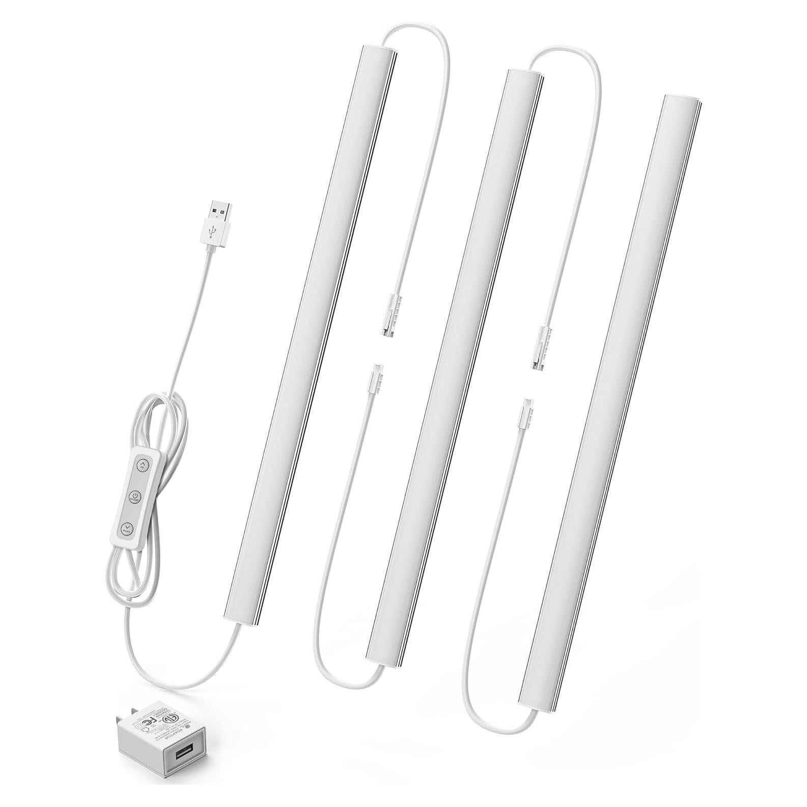 Iluminación LED Regulable Bajo Gabinete HONGKONG YEEZEN 3x30cm 6000K