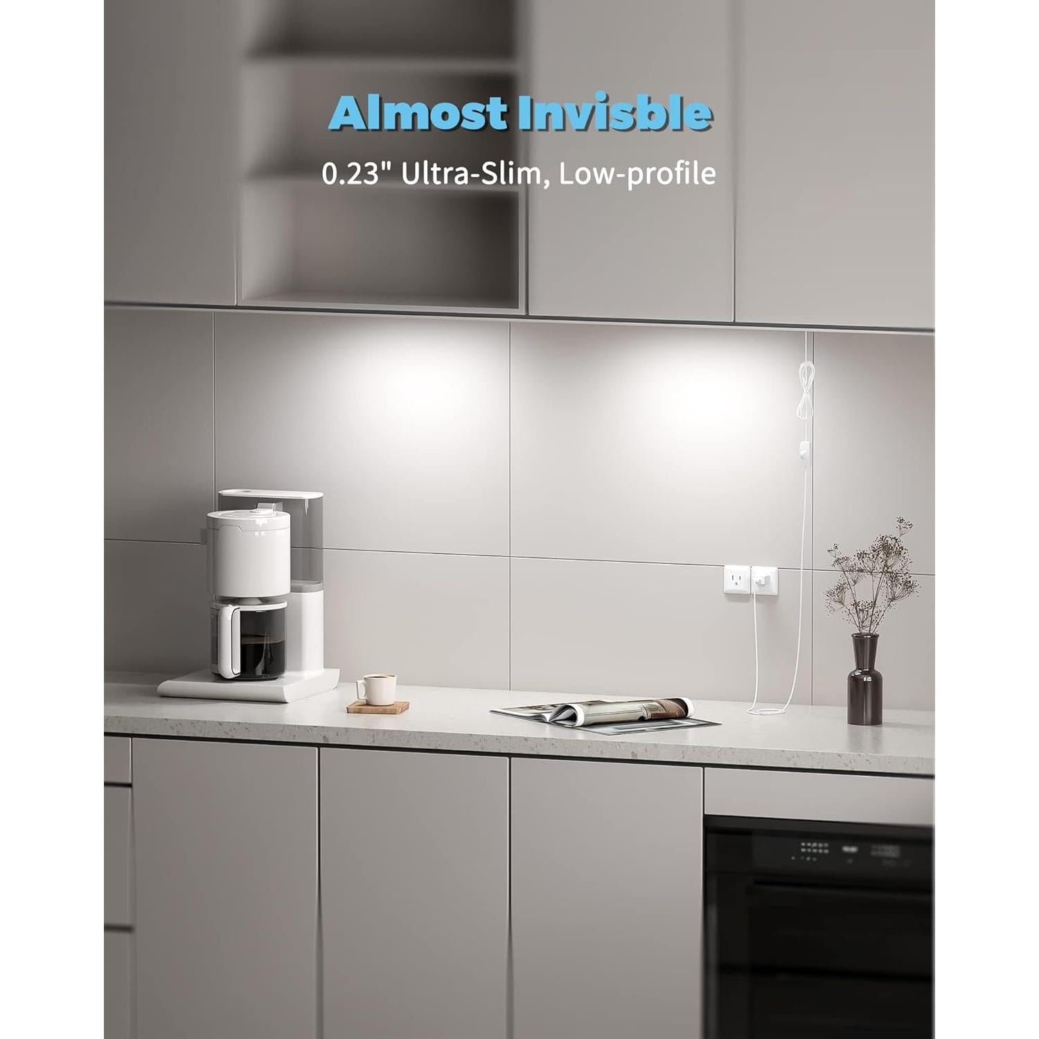 Iluminación LED Regulable Bajo Gabinete HONGKONG YEEZEN 3x30cm 6000K