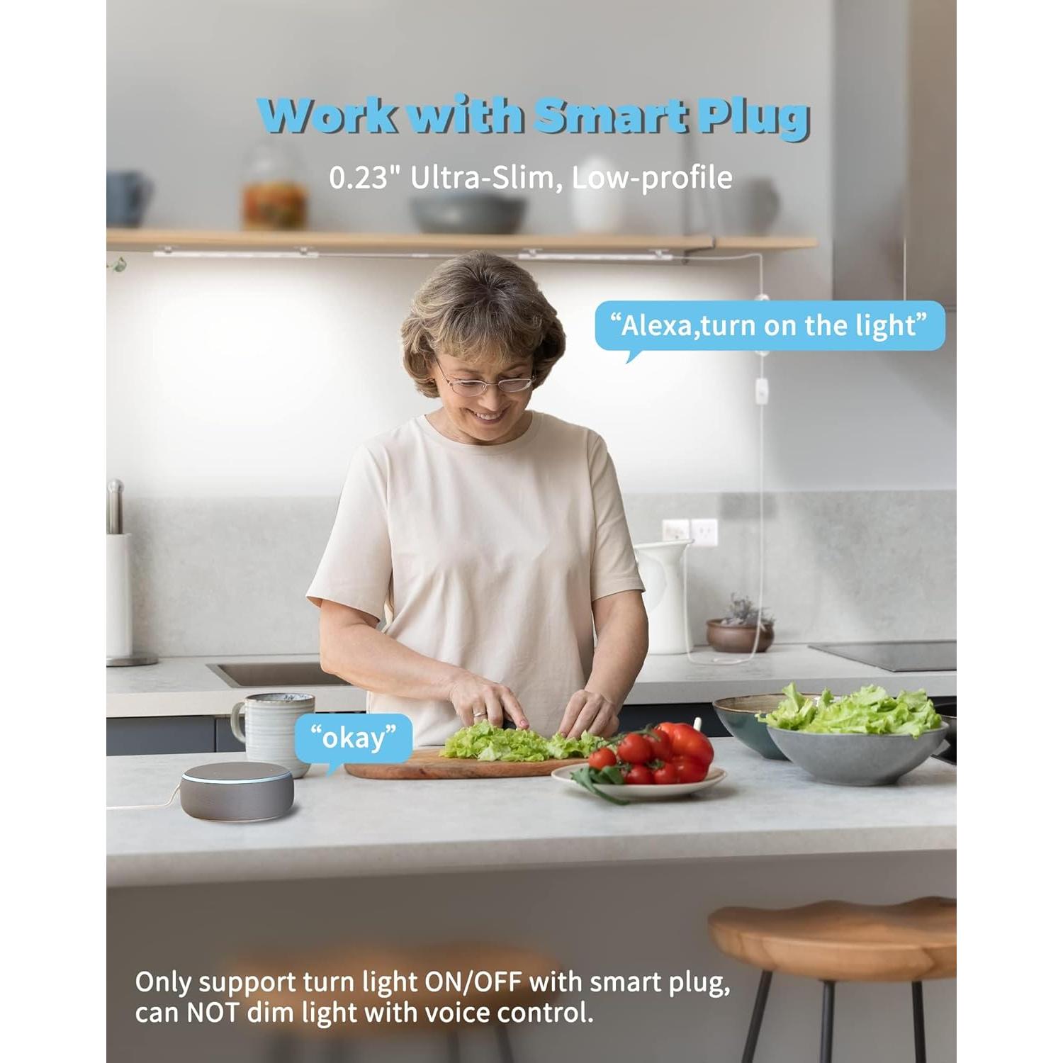 Iluminación LED Regulable Bajo Gabinete HONGKONG YEEZEN 3x30cm 6000K