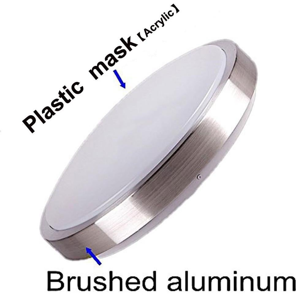 Lámpara de Techo LED BQ Lighting 12W 5000K Redonda Empotrada