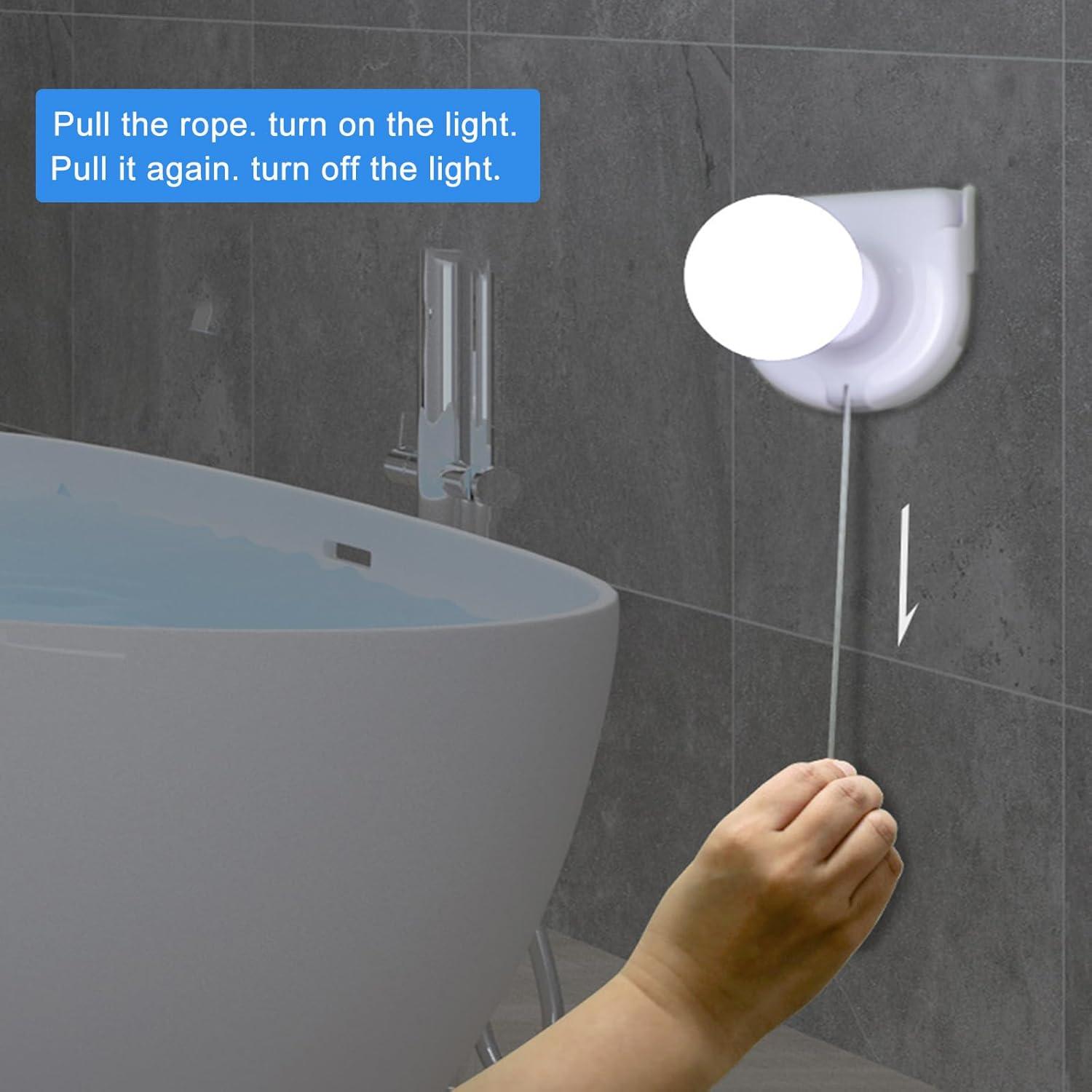 Paquete de 2 Bombillas LED Inalámbricas Shuwea con Cadena