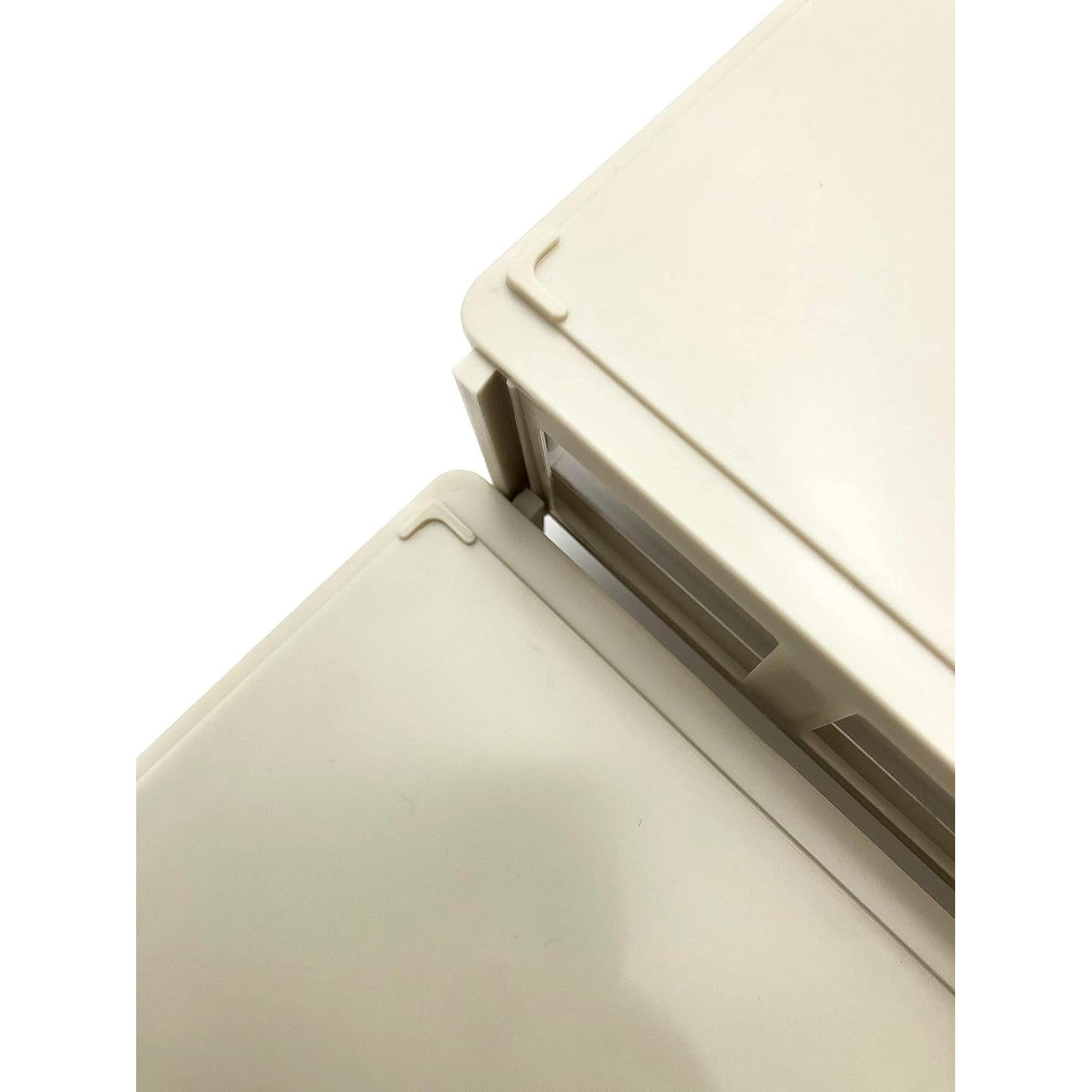 Juego de 20 Cajones de Almacenamiento Apilables Bivitre Gris