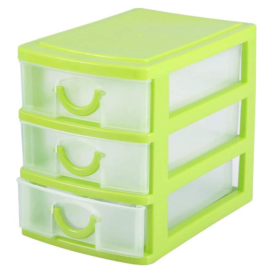 Organizador de Cajones Salmue 3 Capas Verde - Almacenamiento Cosmético