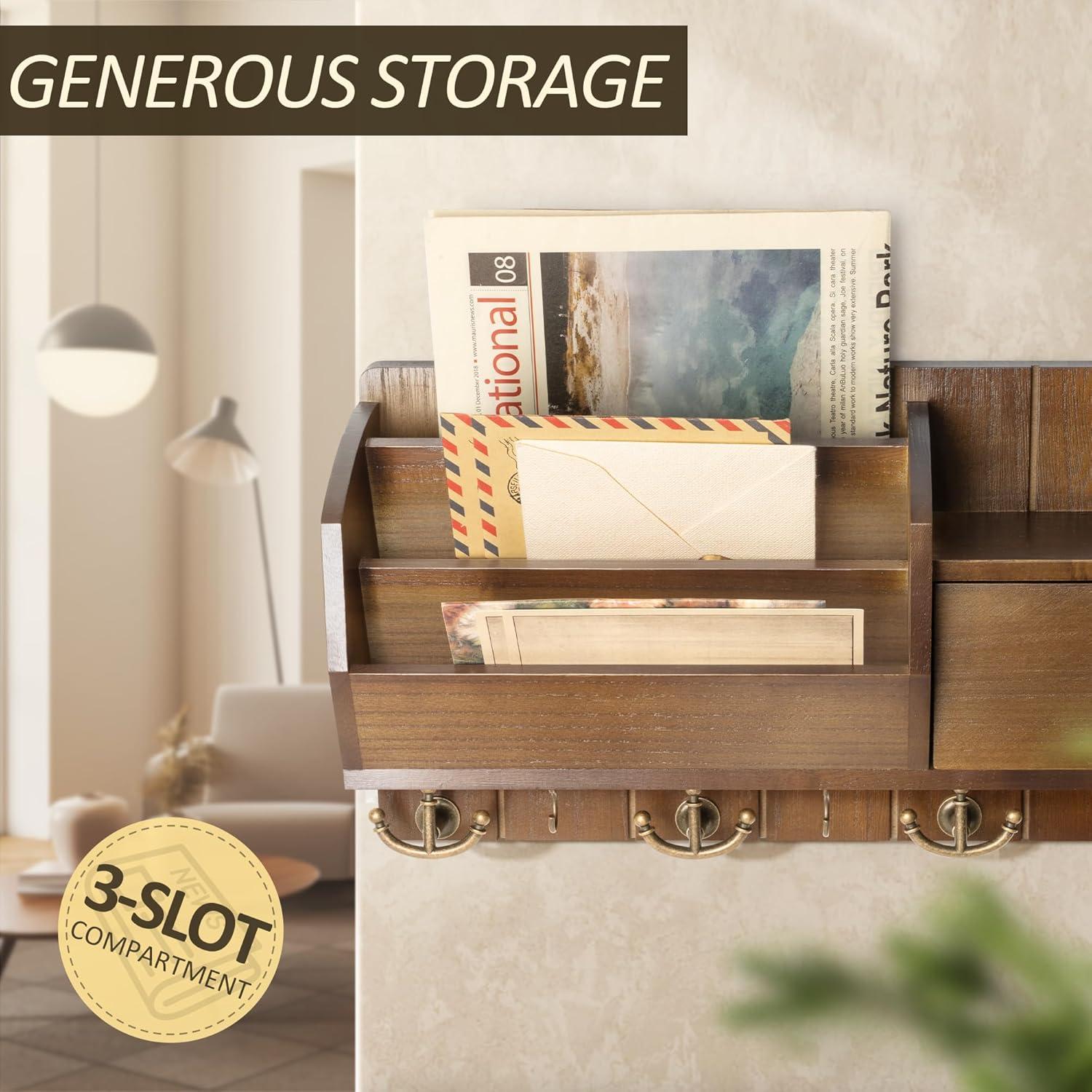 Soporte de Llaves y Organizador de Correo Rebee Vision 40.64cm