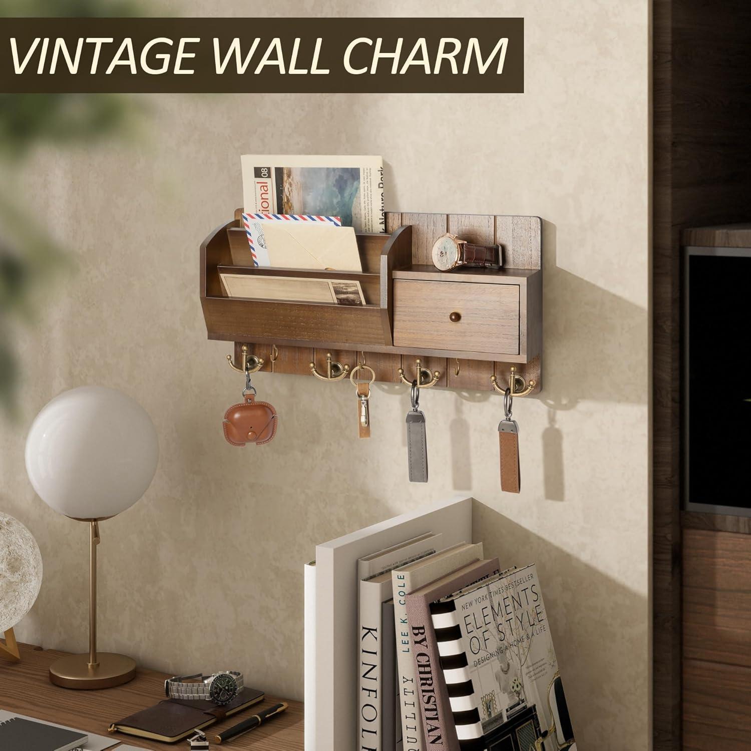 Soporte de Llaves y Organizador de Correo Rebee Vision 40.64cm