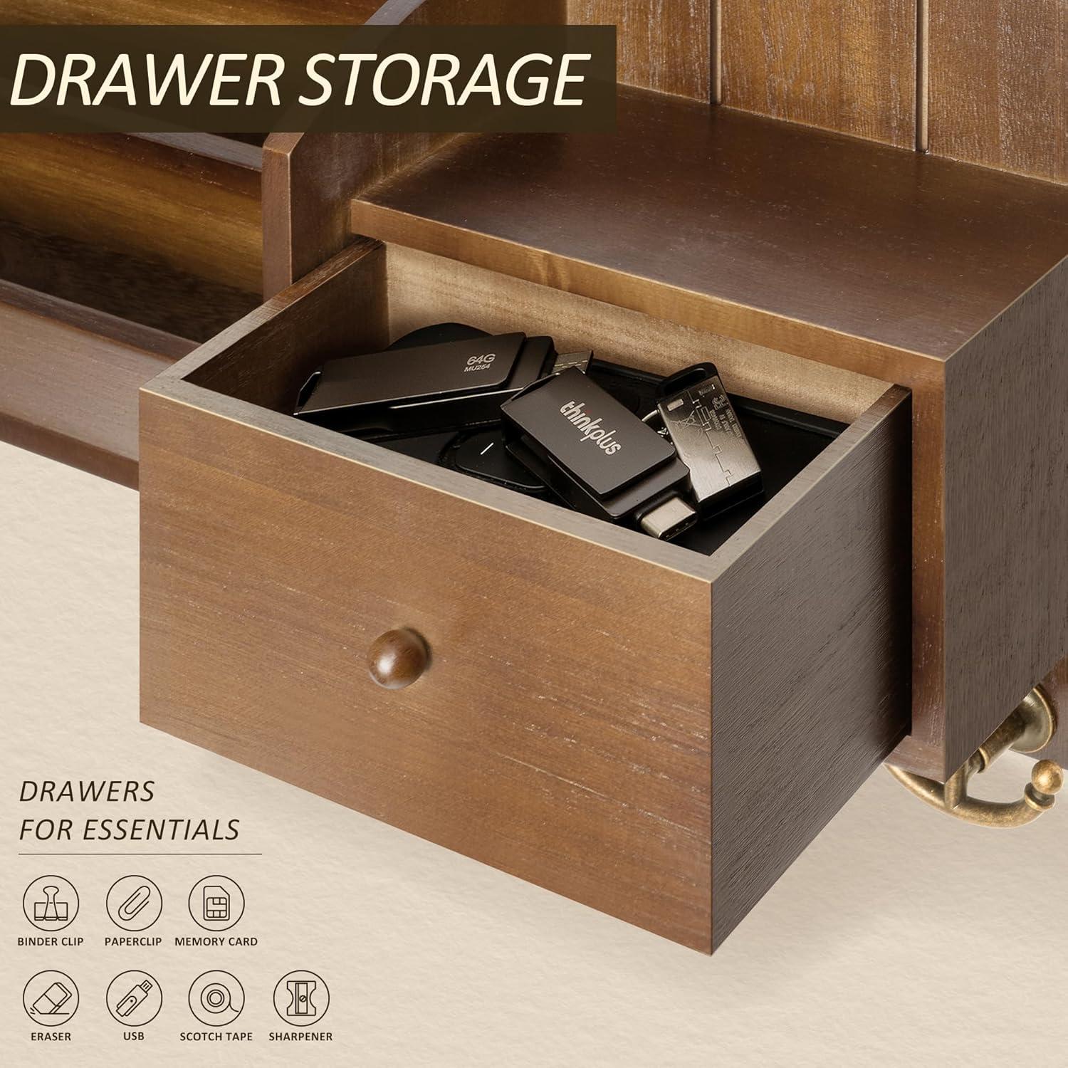 Soporte de Llaves y Organizador de Correo Rebee Vision 40.64cm