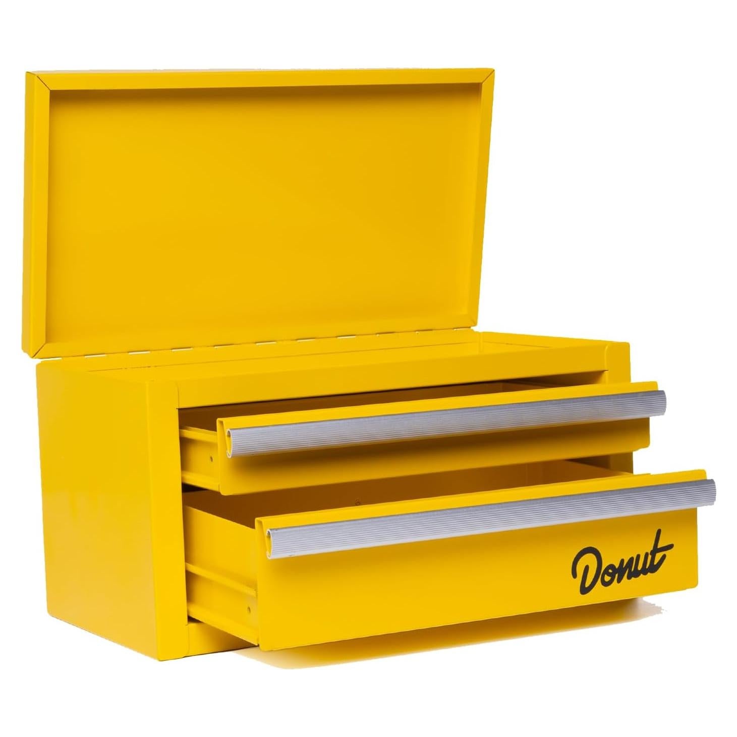 Caja de herramientas mini Donut Media - 3 cajones magnéticos - Amarillo