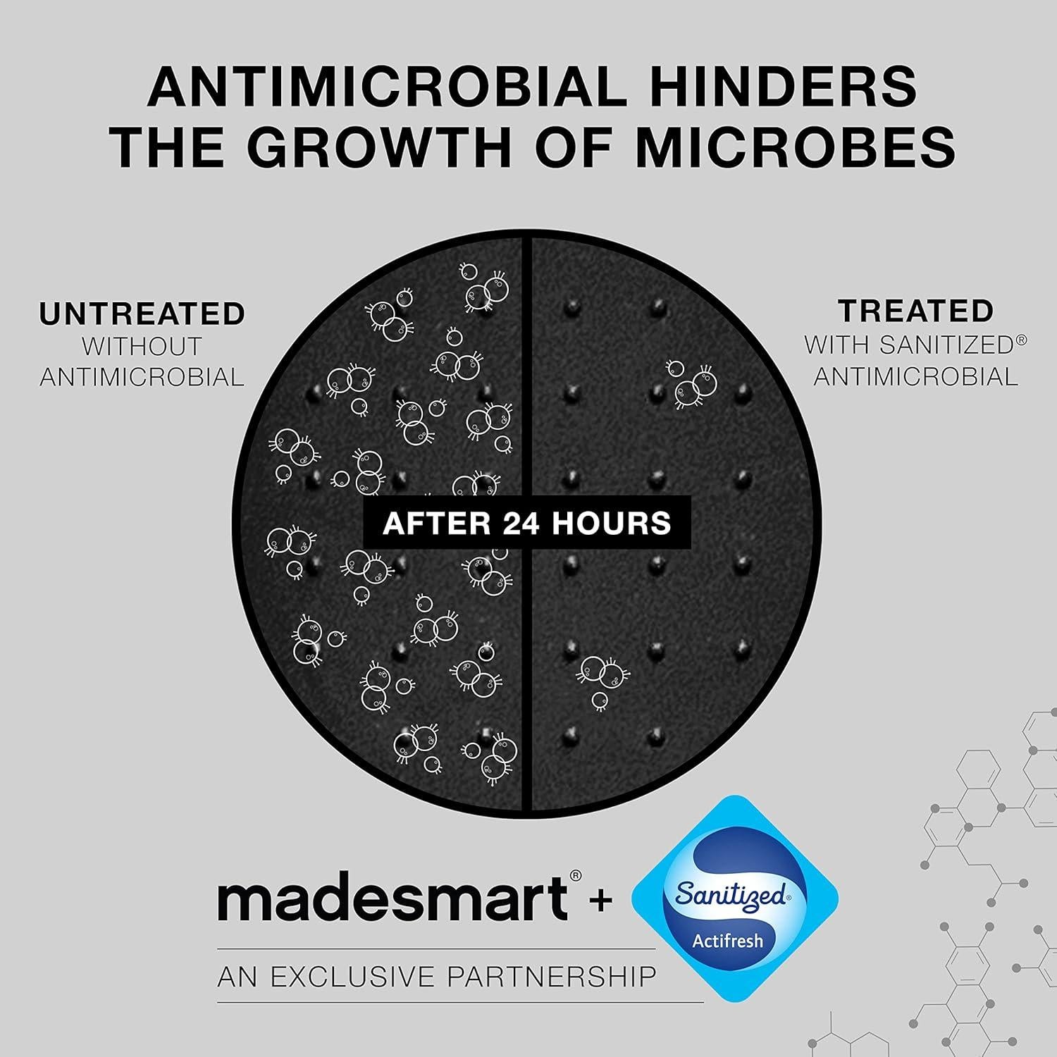 Bandeja de Utensilios Mini Madesmart Antimicrobiana 2 Compartimentos