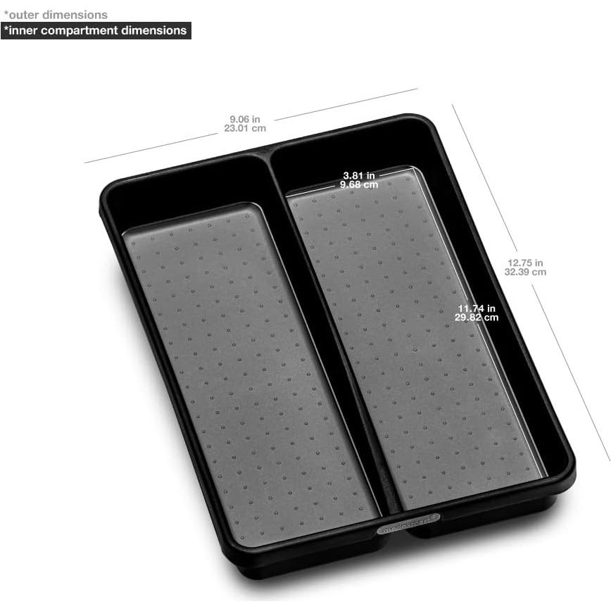 Bandeja de Utensilios Mini Madesmart Antimicrobiana 2 Compartimentos