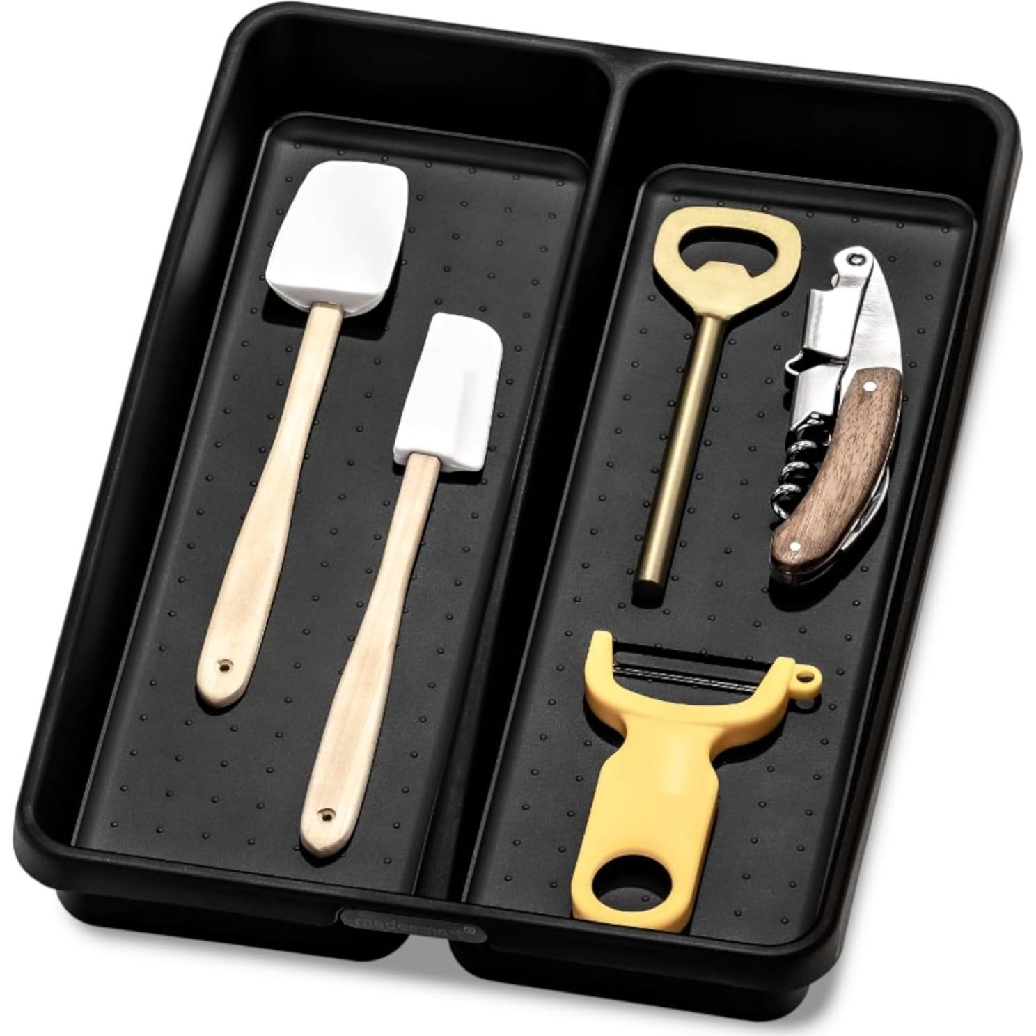 Bandeja de Utensilios Mini Madesmart Antimicrobiana 2 Compartimentos