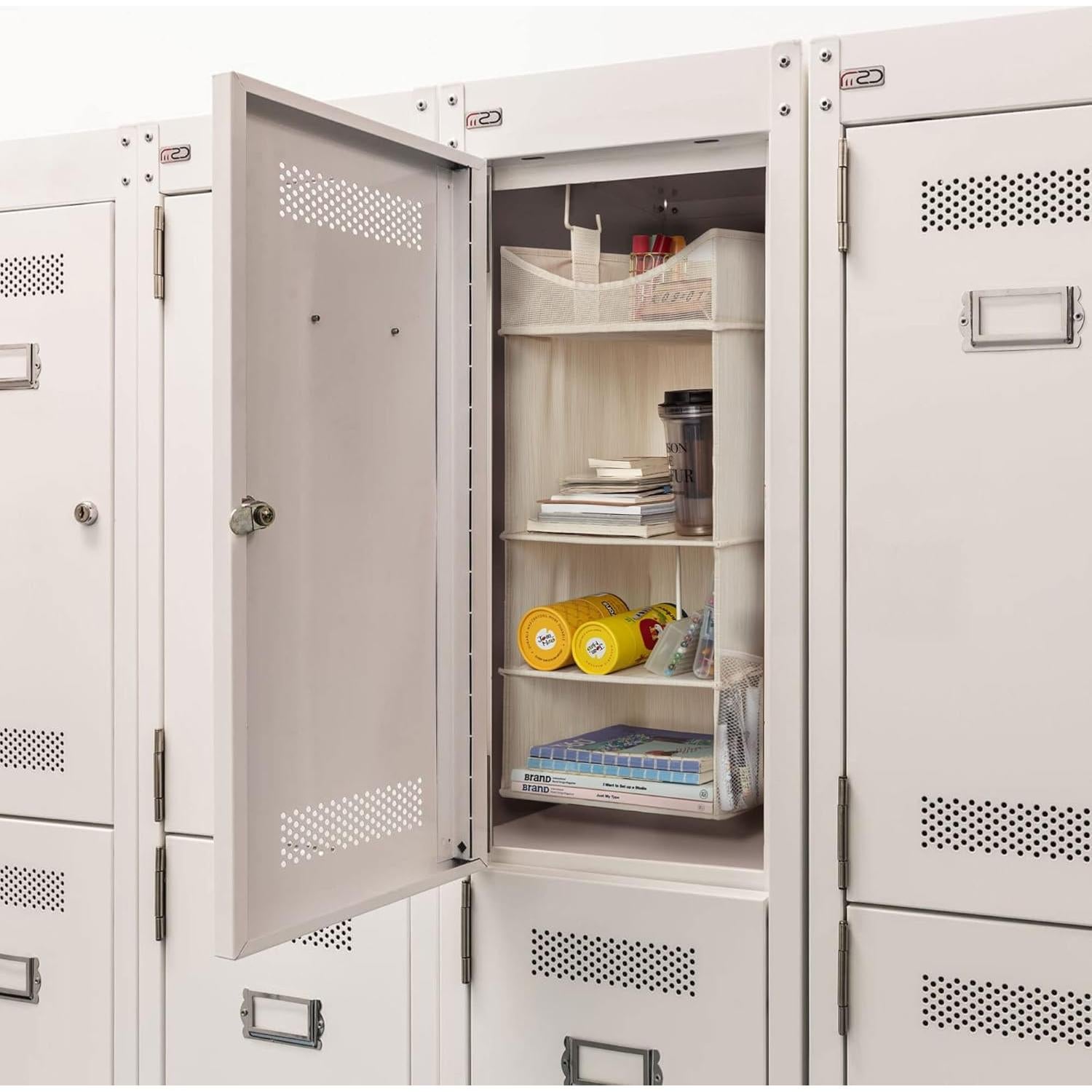 Organizador Colgante de Closet StorageWorks 3 Estantes Blanco