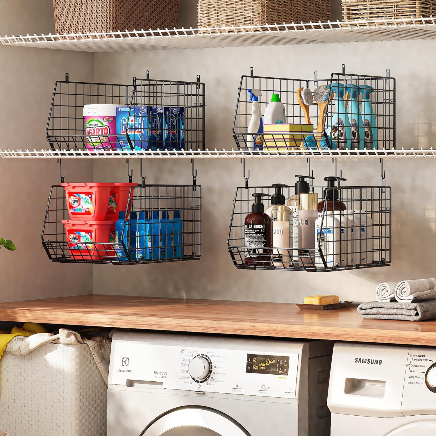 Organizador de Closet Colgante X-cosrack 4 Niveles Negro