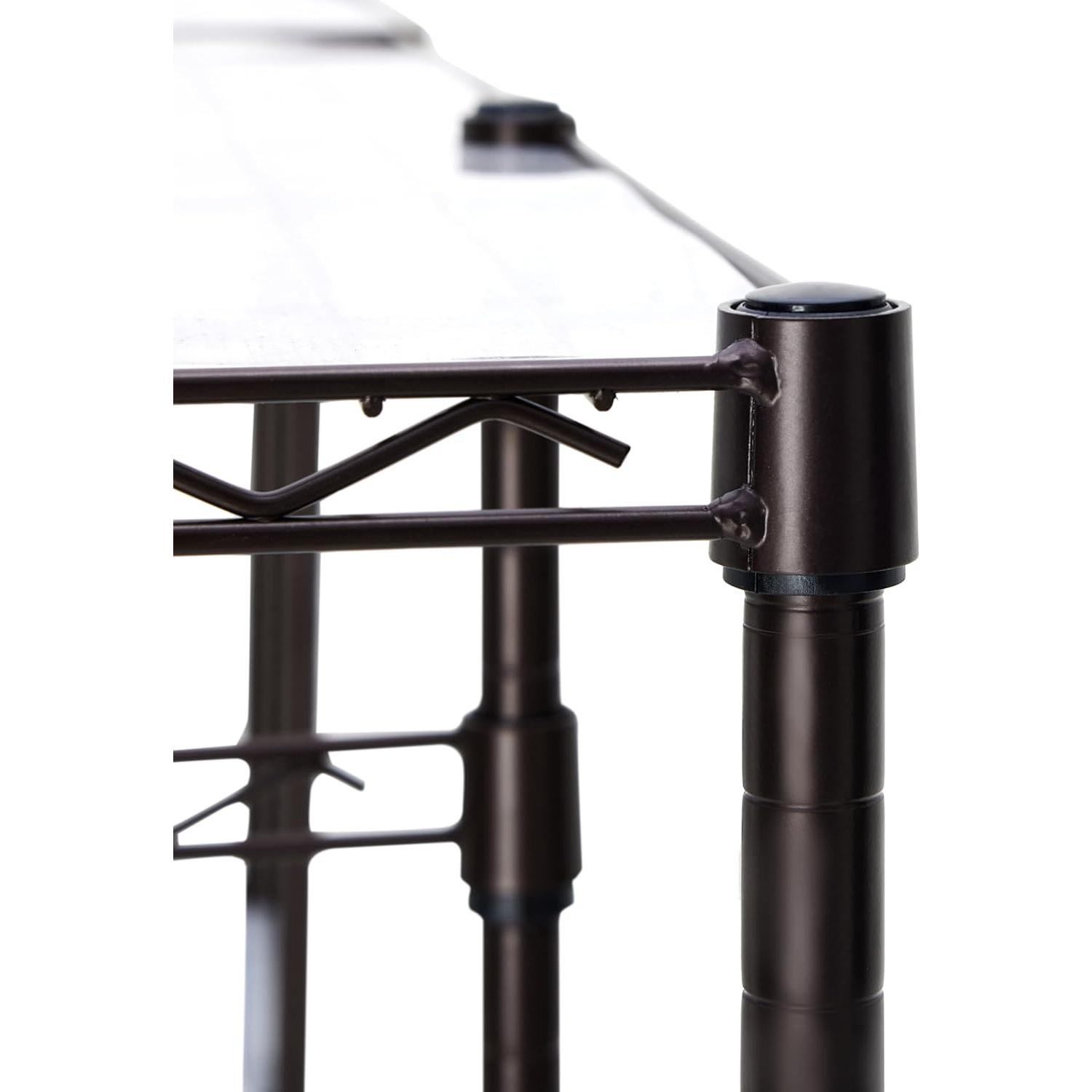 Organizador de Closet Expandible Amazon Basics Bronce 145-203 cm