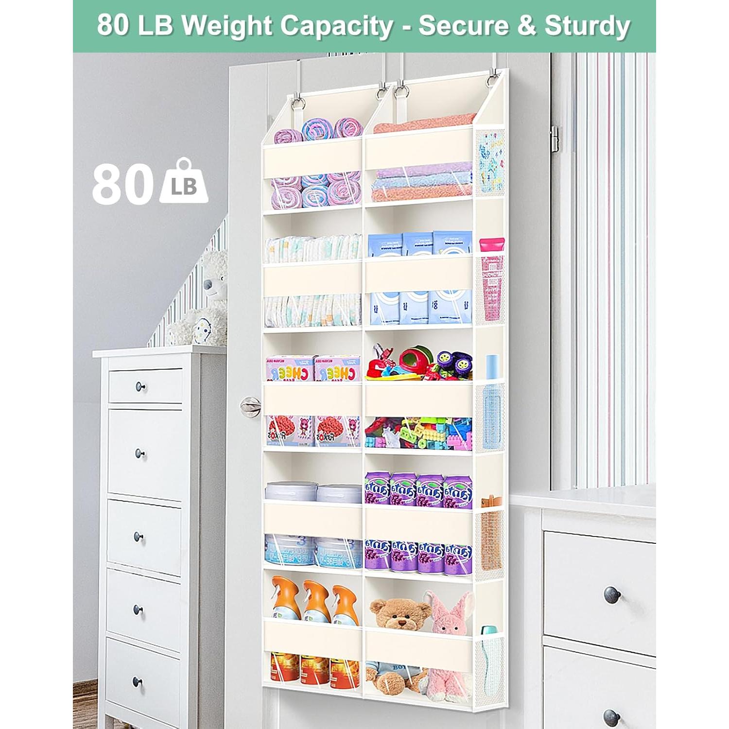 Organizador de Puerta UVIAHOMI 5 Niveles Beige 36.29 kg