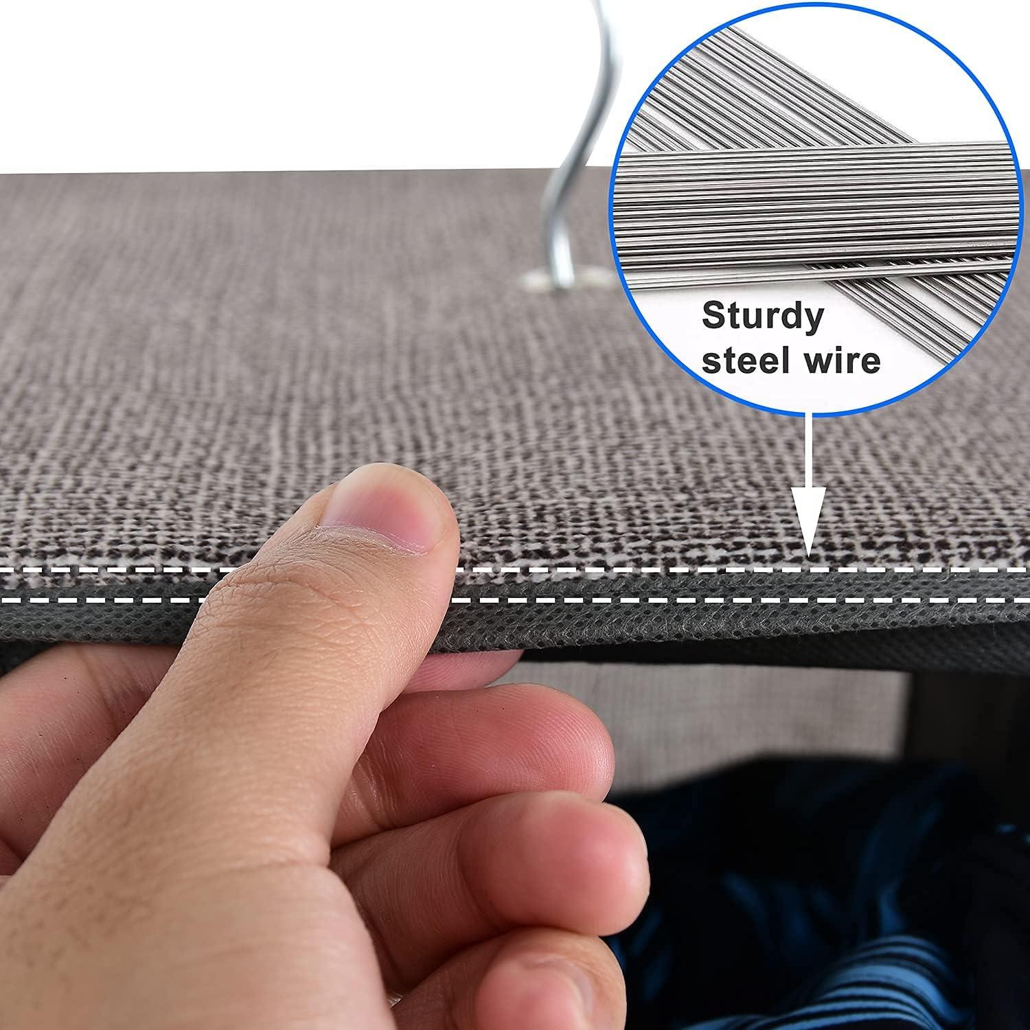 Organizador de Zapatos Colgante Coastal Rose 20 Secciones Gris