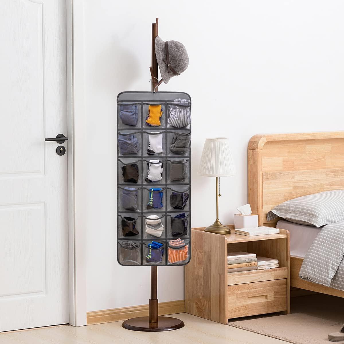 Organizador Colgante de Closet ANZORG con 26 Bolsillos Transparentes