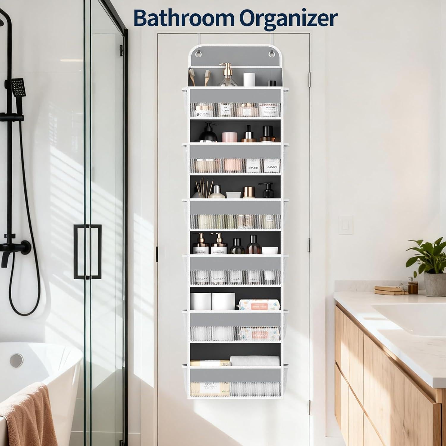 Organizador Colgante Yecaye 2 Paquete 6 Niveles 12 Bolsillos