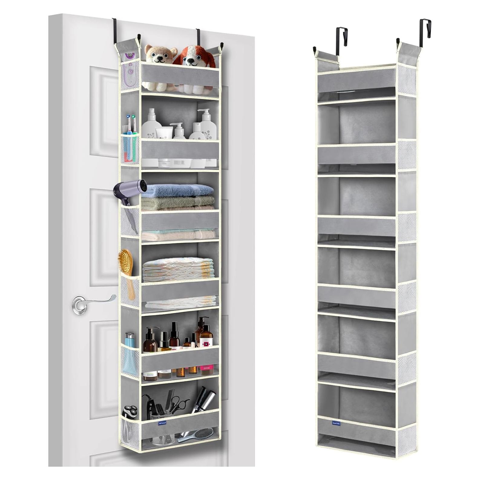 Organizador Sobre La Puerta 6 Estantes Roomtalk Gris 137cm