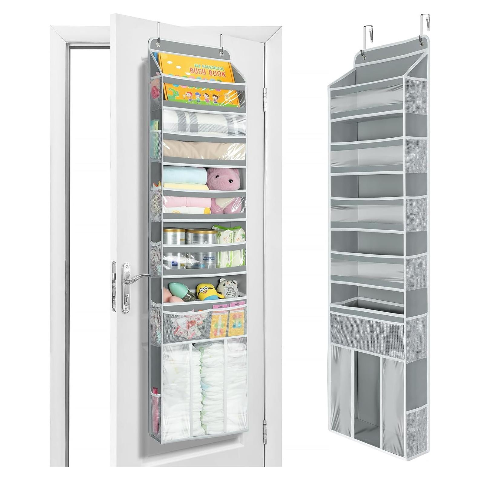 Organizador Colgante para Puerta Yecaye 6 Niveles Gris