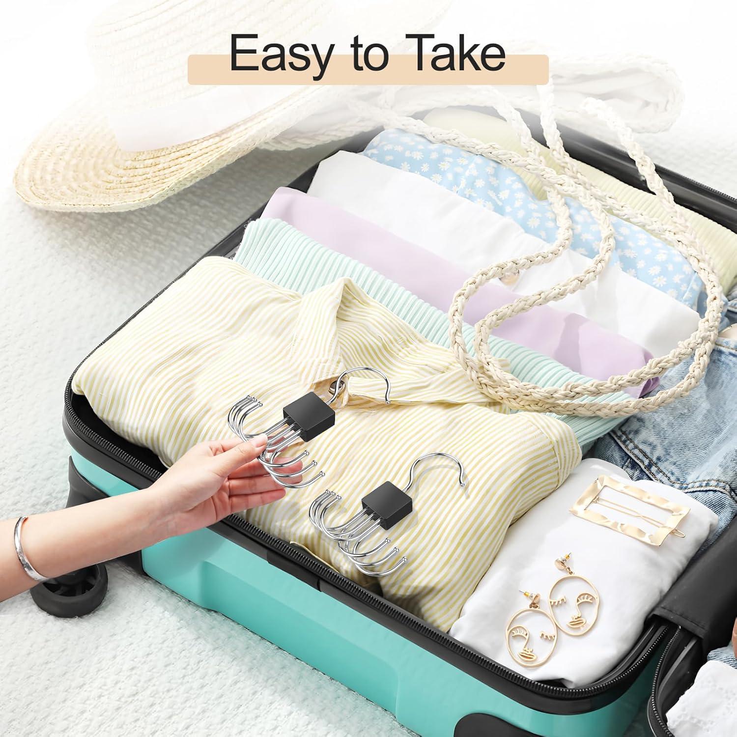 Pack de 2 Perchas para Sujetadores Resovo, Rotativas 360°