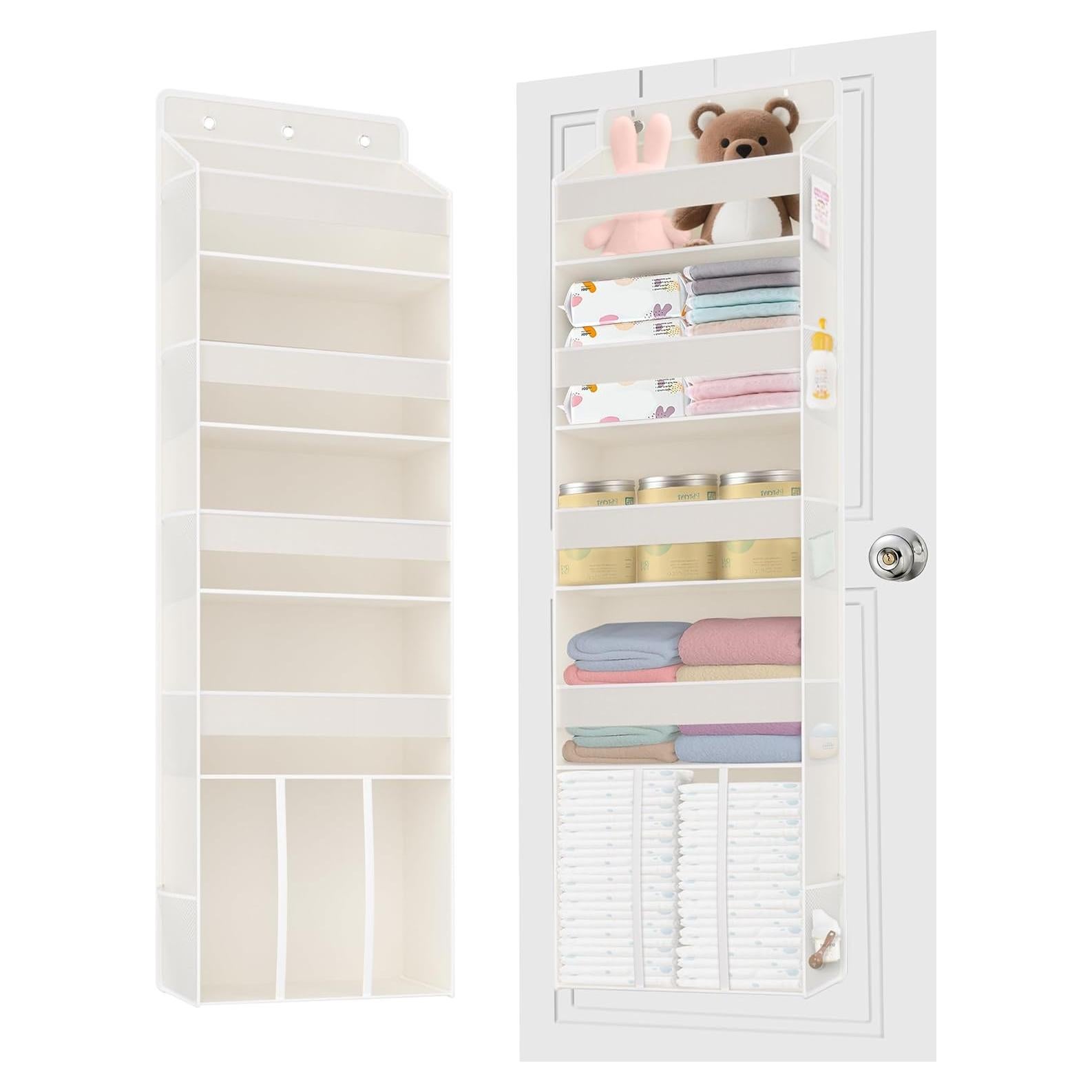 Organizador de Pañales sobre la Puerta TAHAVICE Beige 145x38cm