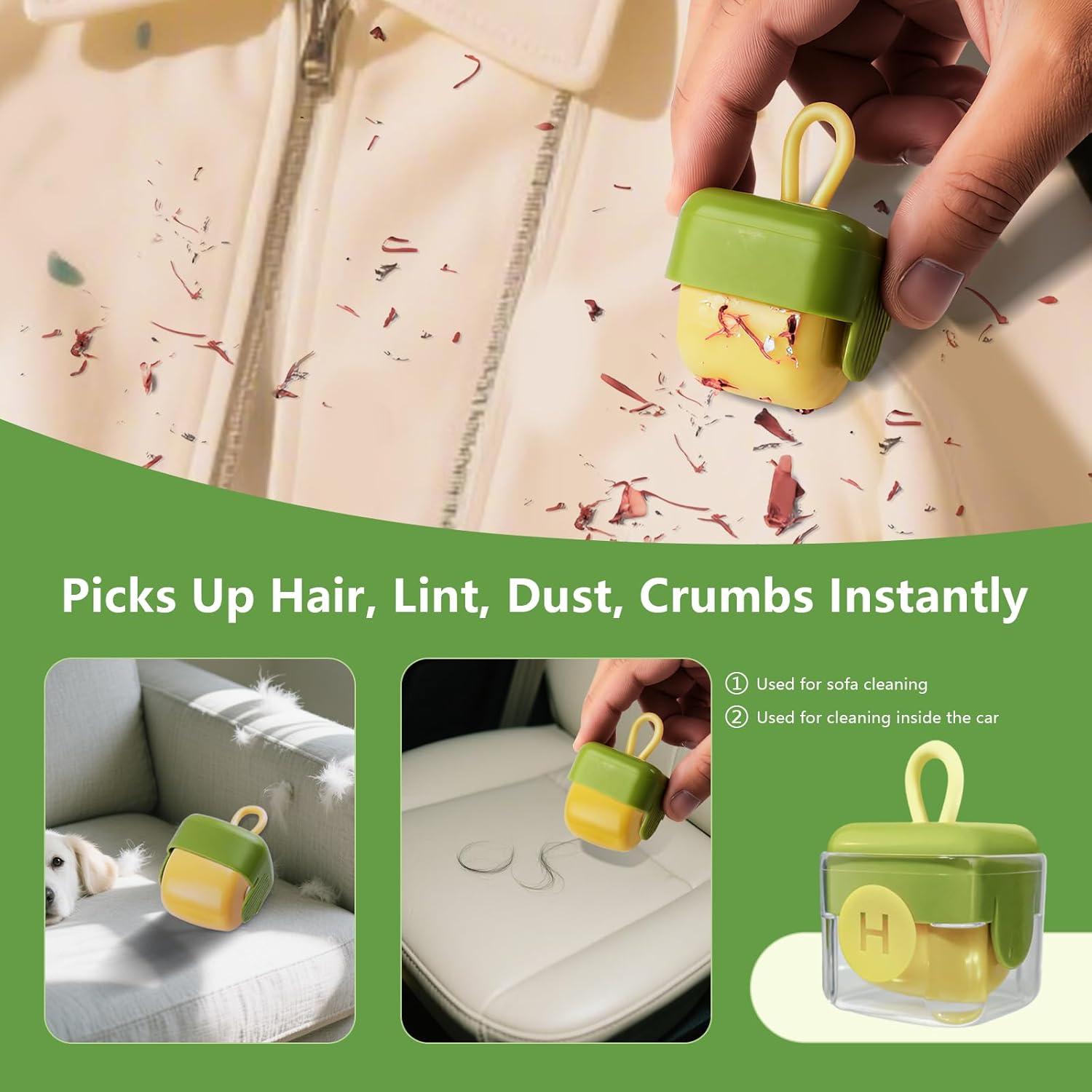 Rodillo de Pelusa Reutilizable Karlstruyn Mini 4.19 cm Verde