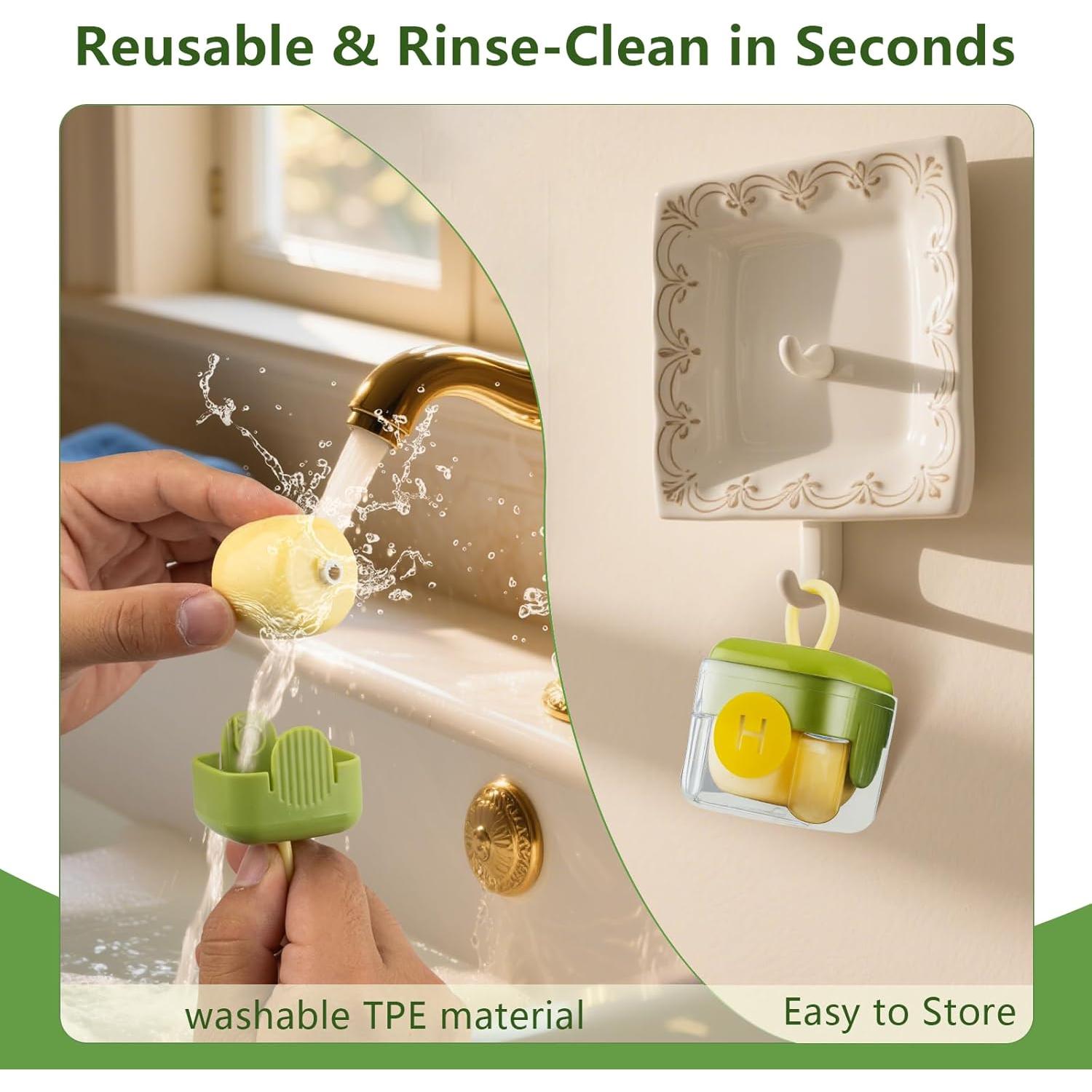 Rodillo de Pelusa Reutilizable Karlstruyn Mini 4.19 cm Verde