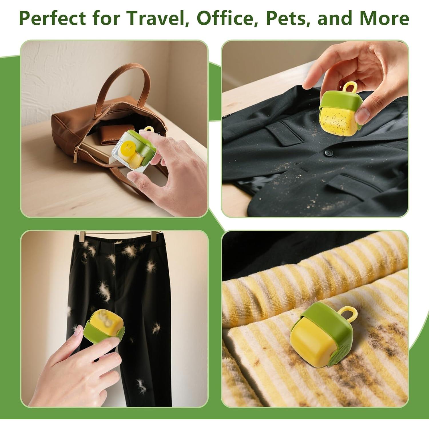 Rodillo de Pelusa Reutilizable Karlstruyn Mini 4.19 cm Verde