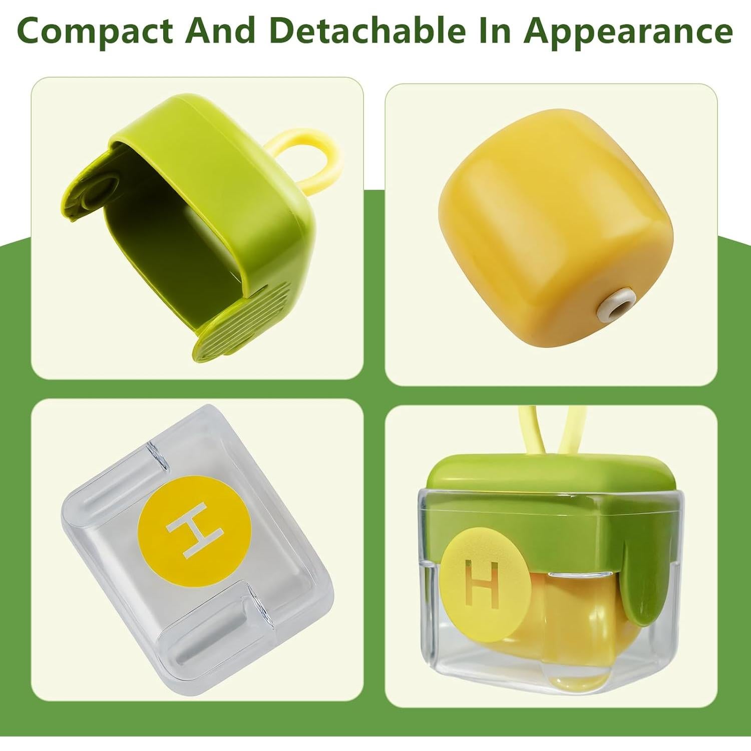 Rodillo de Pelusa Reutilizable Karlstruyn Mini 4.19 cm Verde