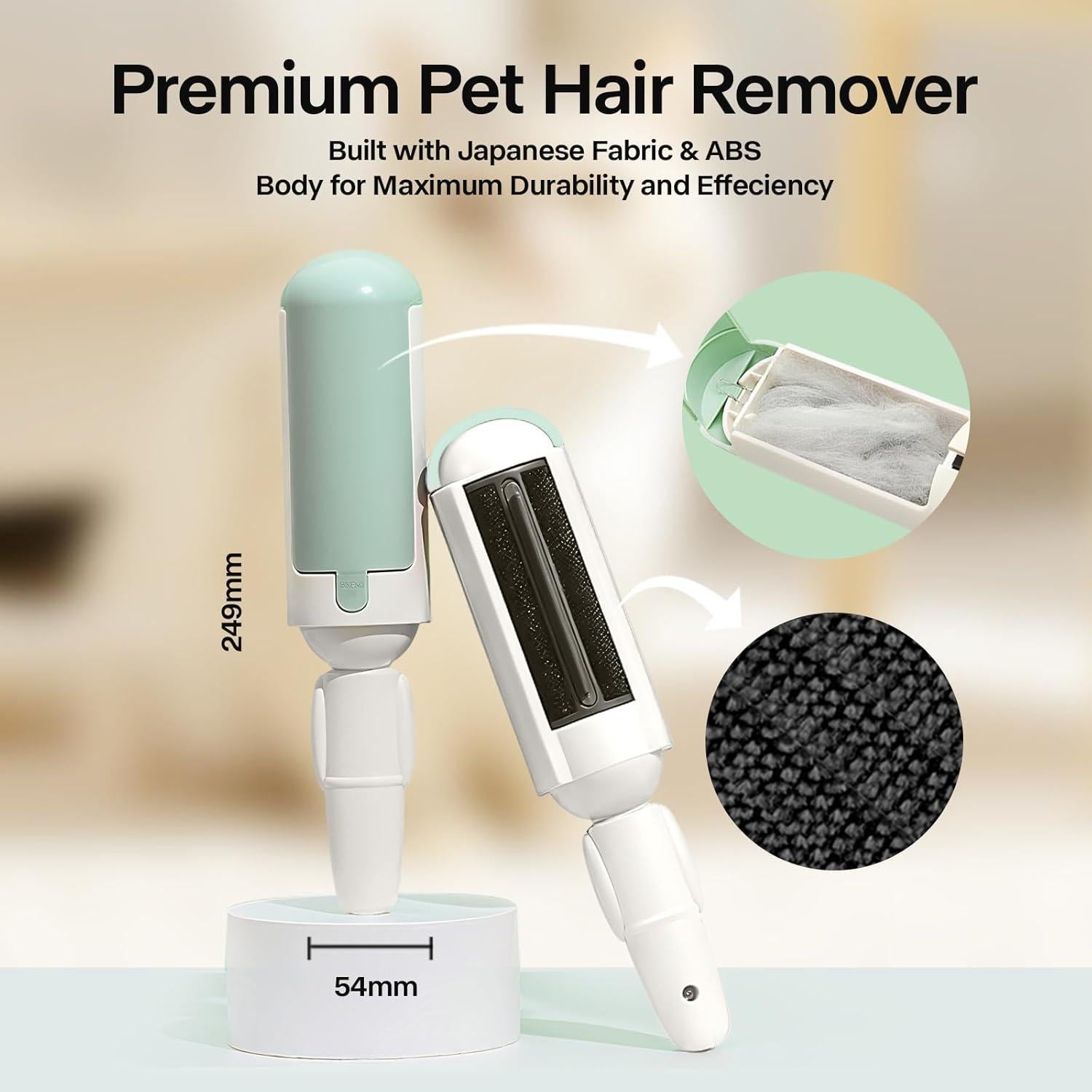 Removedor de Pelo de Mascota PAKEWAY 2 Pack Reutilizable
