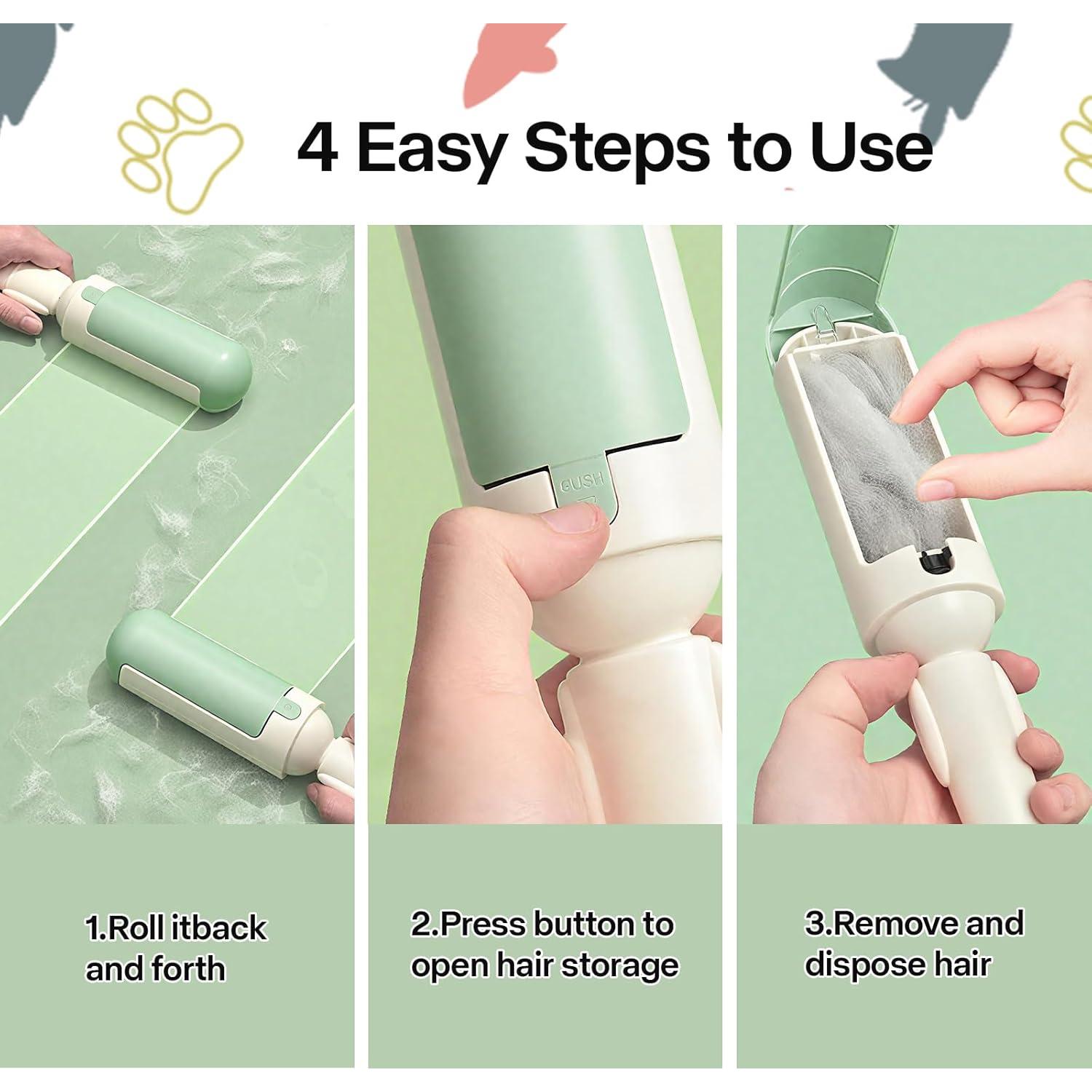 Removedor de Pelo de Mascota PAKEWAY 2 Pack Reutilizable