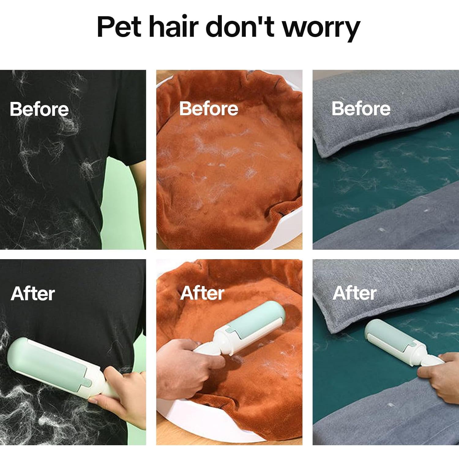 Removedor de Pelo de Mascota PAKEWAY 2 Pack Reutilizable