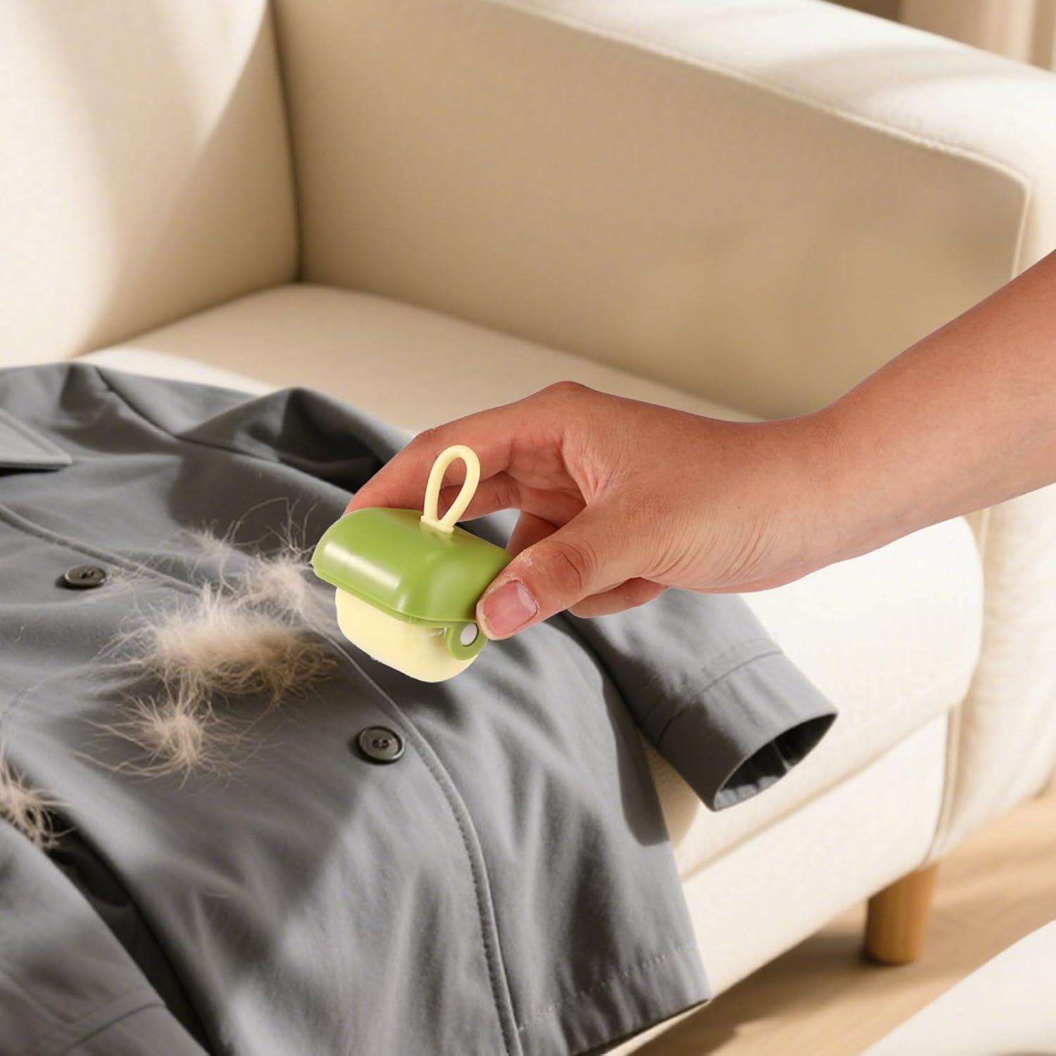 Mini rodillo quitapelusas Lyreh portátil reutilizable 6.5x4.8cm