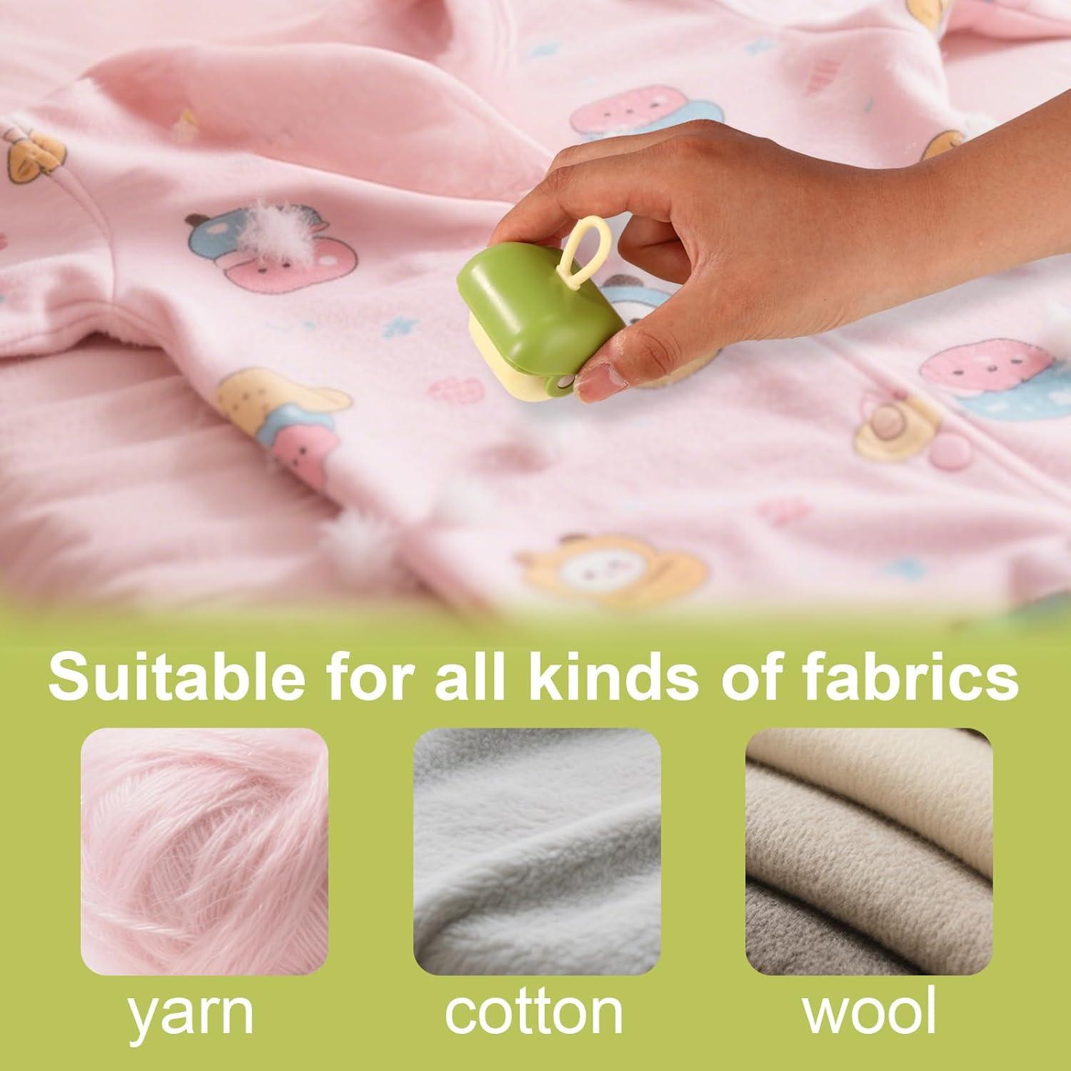 Mini rodillo quitapelusas Lyreh portátil reutilizable 6.5x4.8cm