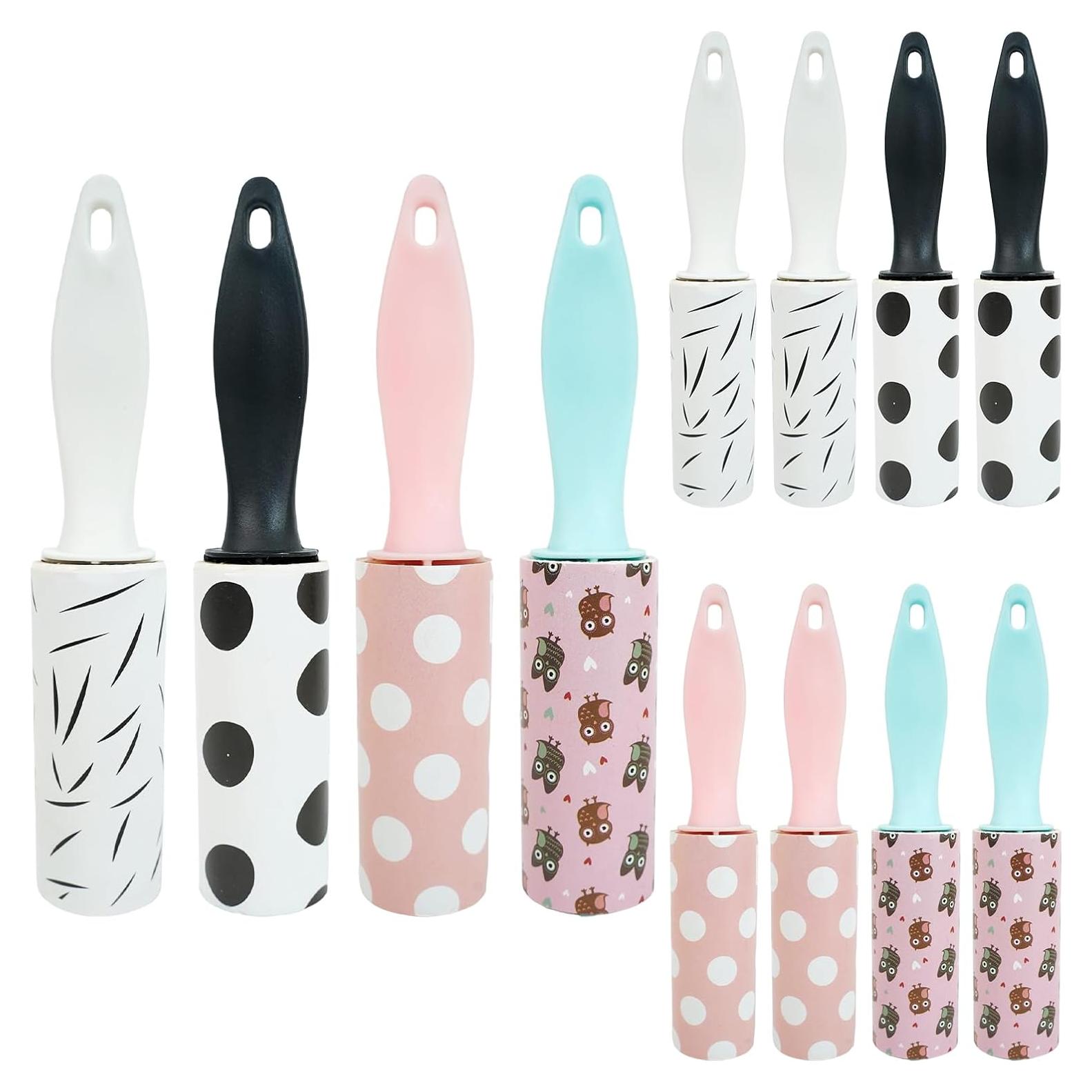 8 Piezas Mini Rodillo Quitapelusas Keggaen 15x2.8cm Viaje