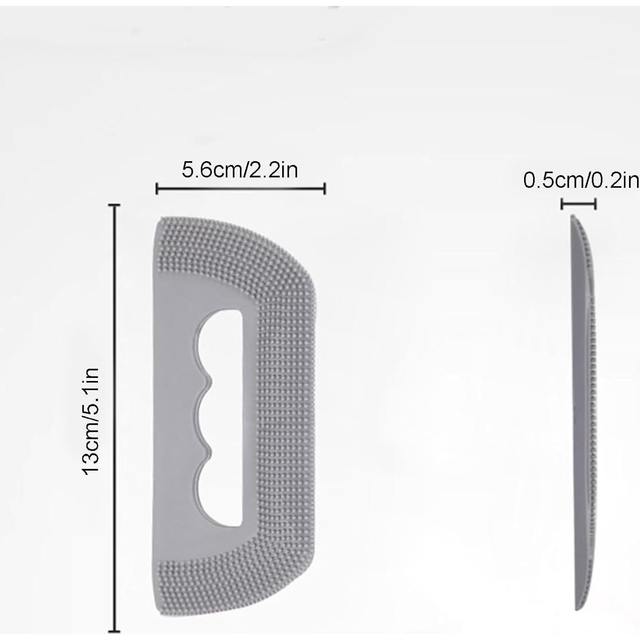 Quitapelusas de Silicona para Mascotas Plalely - 2 Piezas 13cm
