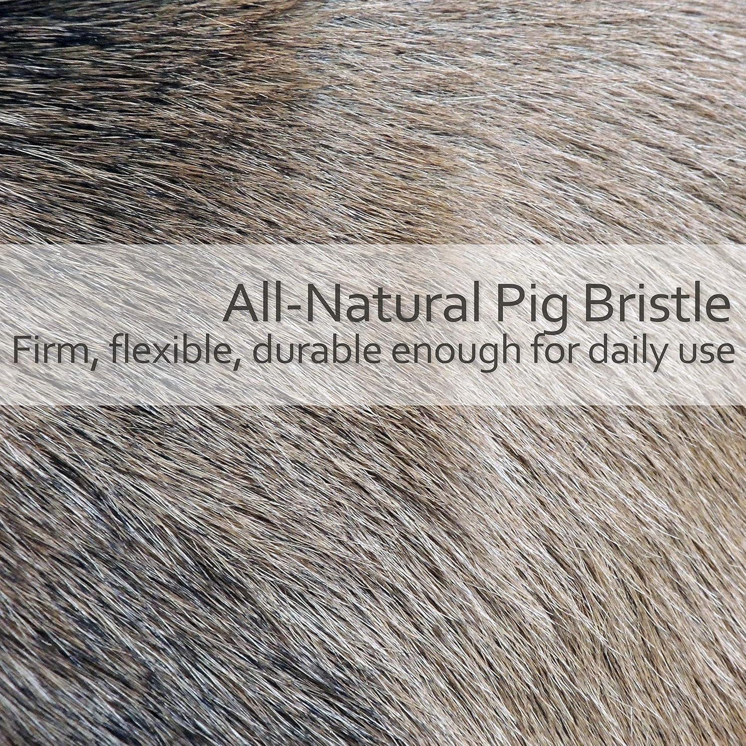 Cepillo de Ropa Redecker de Cerda Natural 14 cm Madera Peral