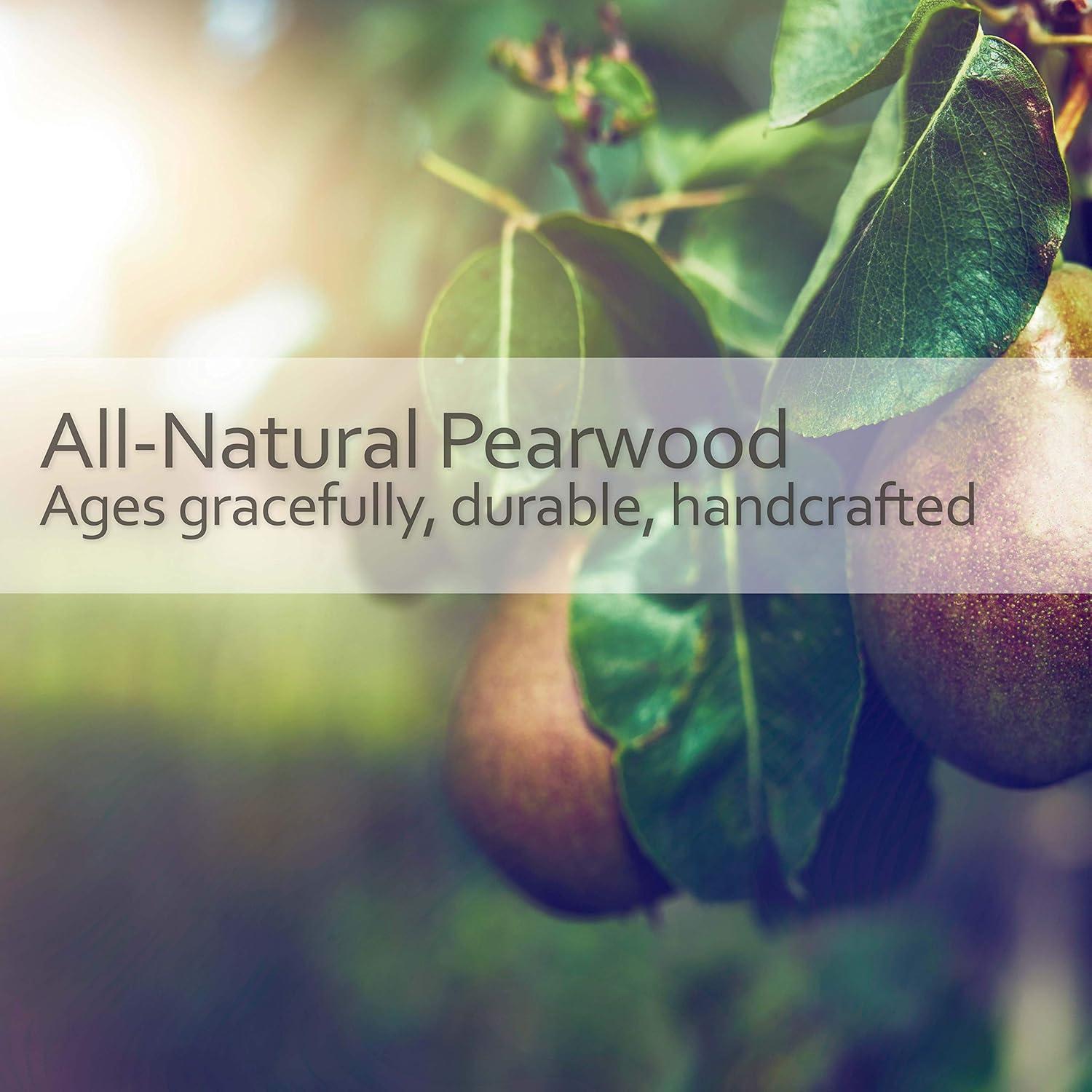 Cepillo de Ropa Redecker de Cerda Natural 14 cm Madera Peral